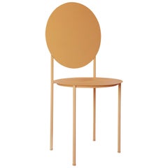 La Prima Minimalistic Chair in Metal by Bodegon Cabinet