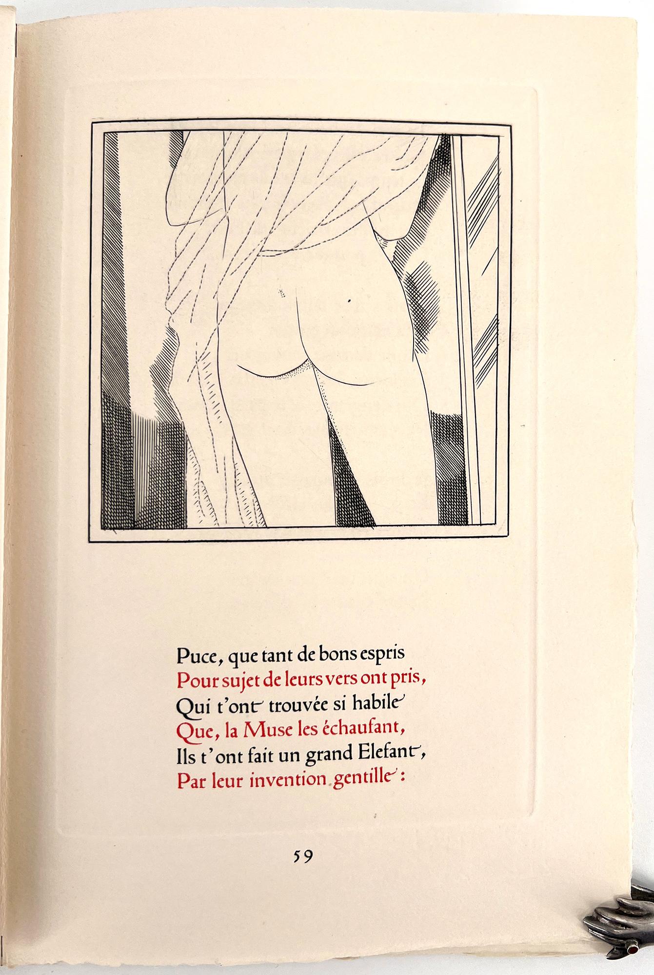 La Puce de Madame De Roche; ou Jeux poétiques siglo XX en venta