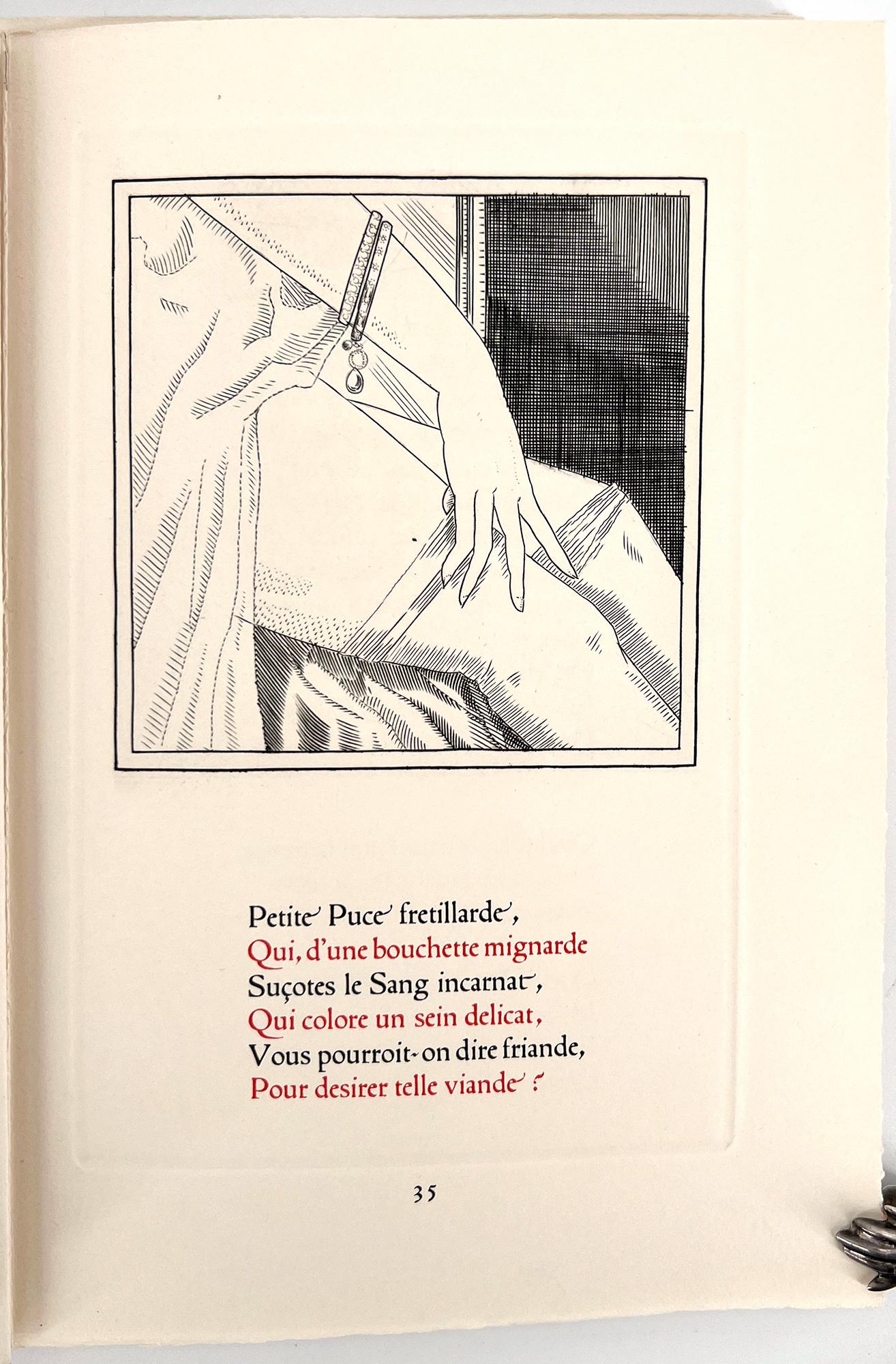 La Puce de Madame De Roche; ou Jeux poétiques Cuero en venta