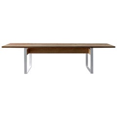 La Punt Chestnut Table by Act_Romegialli by Fioroni