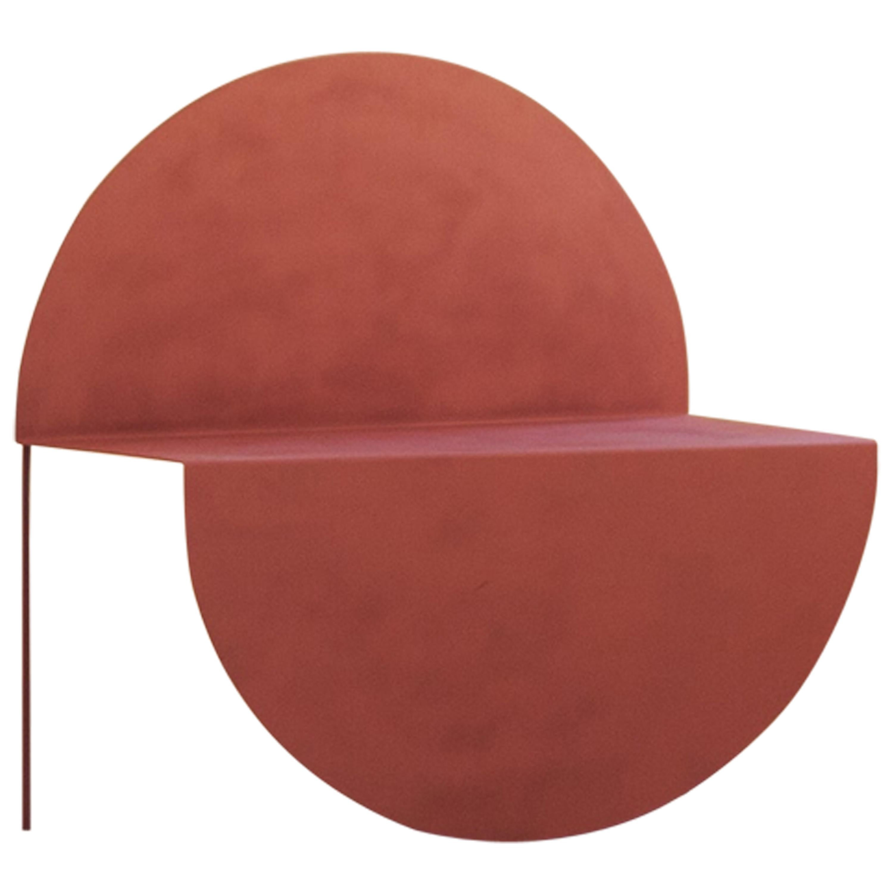 Minimalistischer Stuhl "La Redonda" aus Metall 
