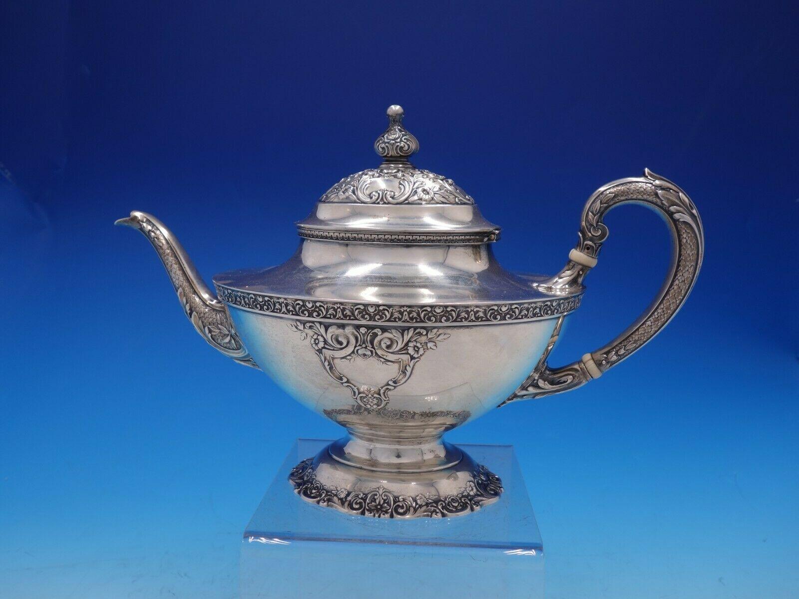 wallace silver tea set