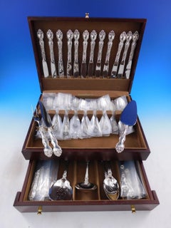 La Reine by Wallace Sterling Silver Flatware Set for 12 Service 67 Pieces