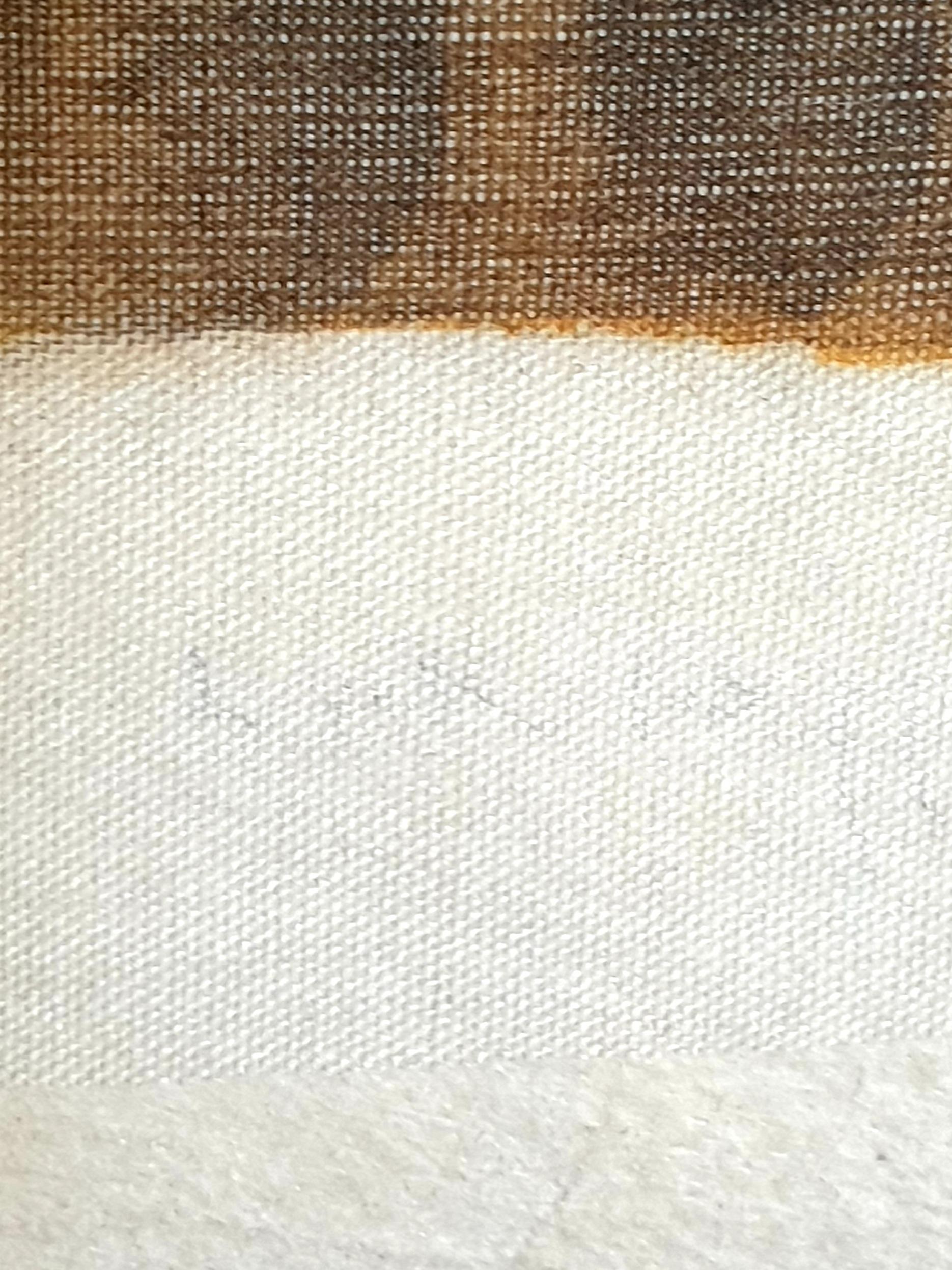 Dipinto di un antico tappeto tribale caucasico 