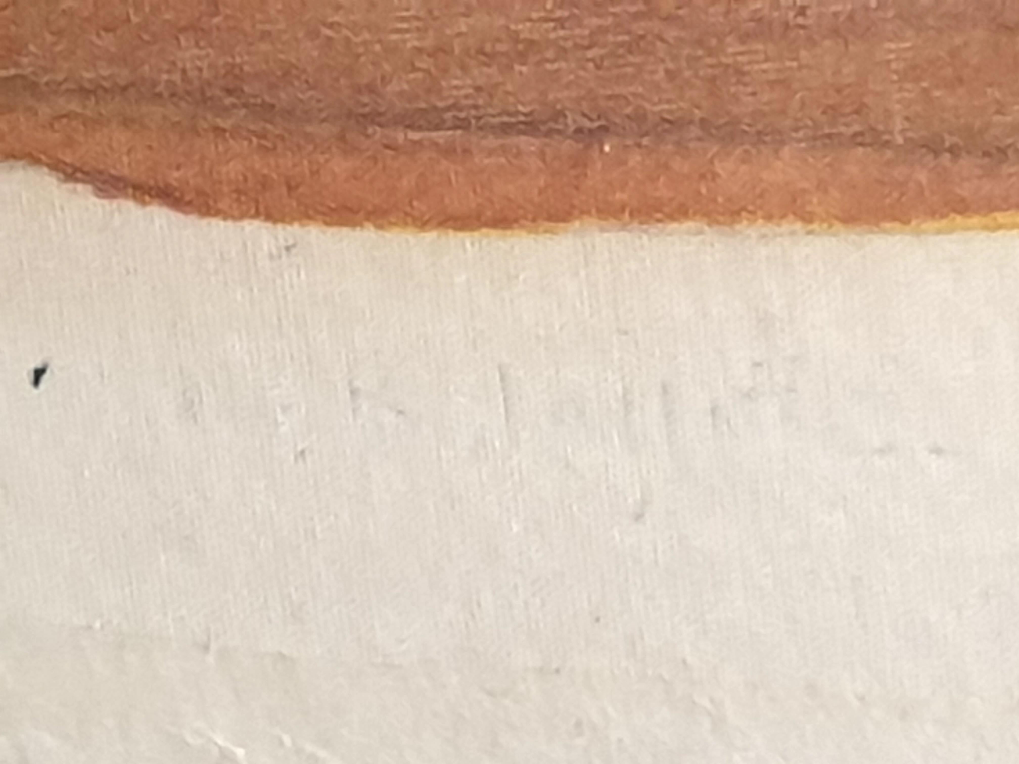 Dipinto di un antico tappeto tribale caucasico 