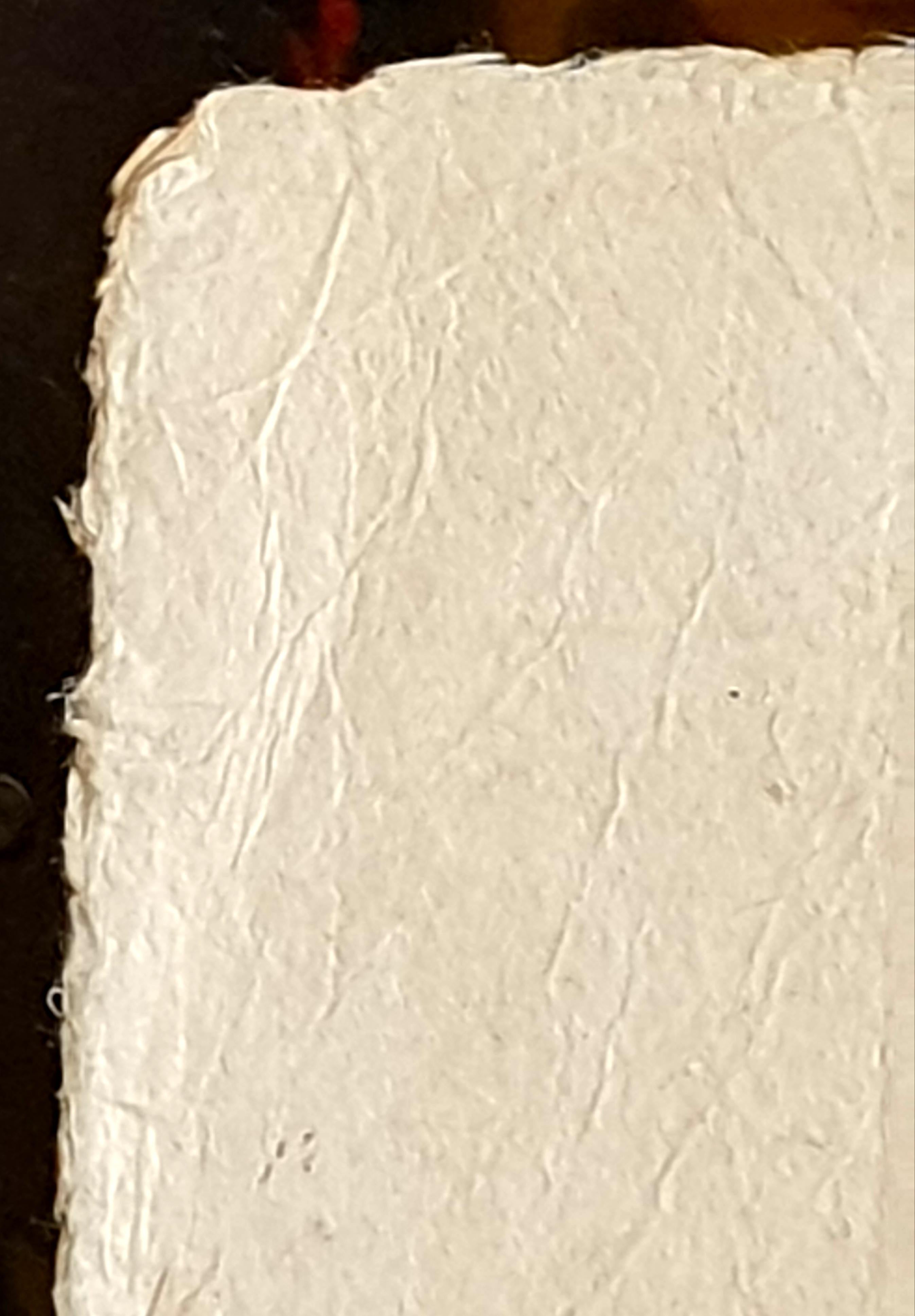 Dipinto di un antico tappeto tribale caucasico 
