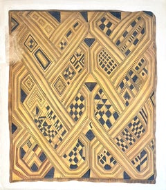 Painting of an Antique Caucasian 'Kuba' Tribal Rug, Watercolour on Silk