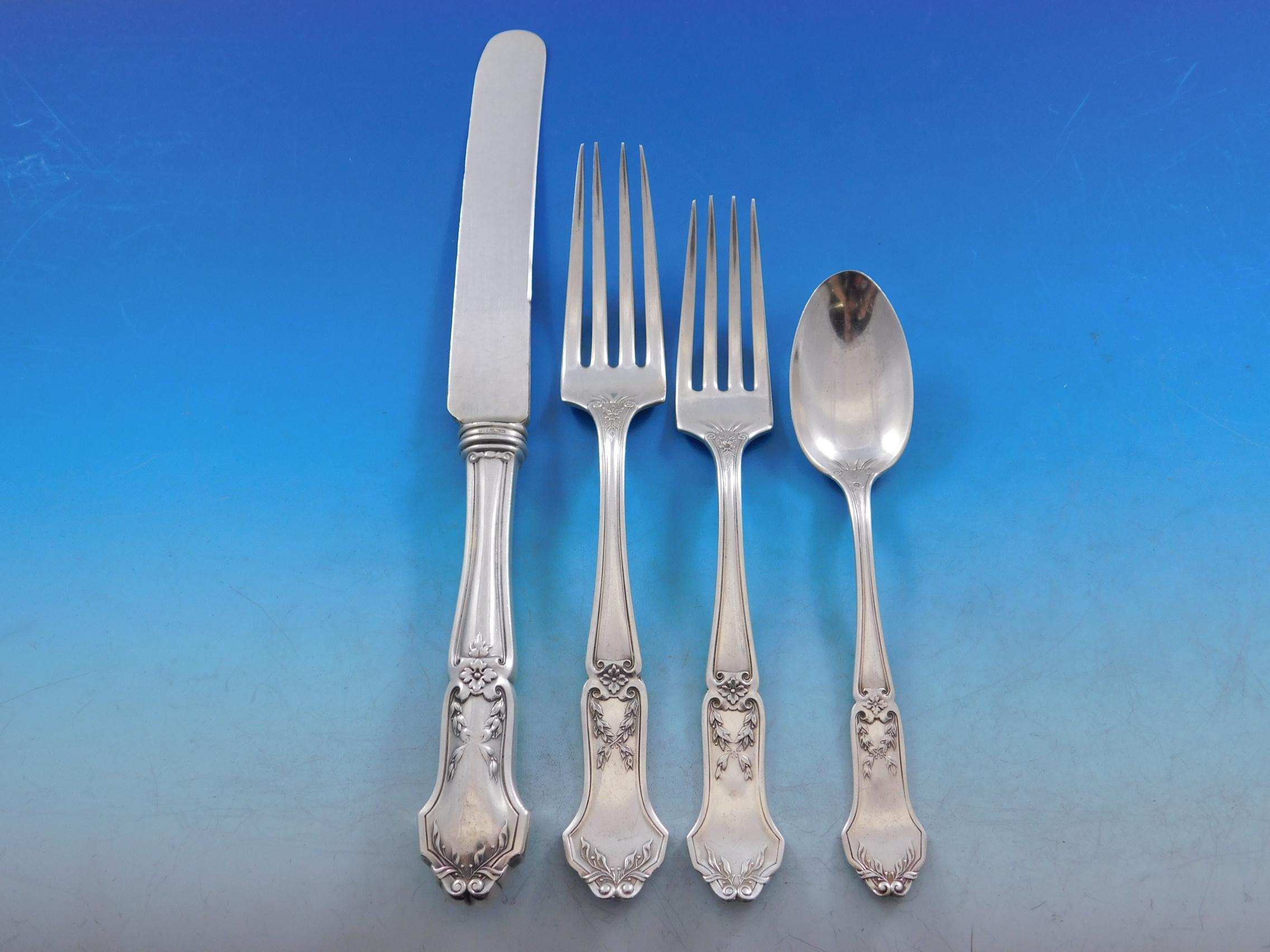 discontinued reed and barton stainless flatware pattern identification