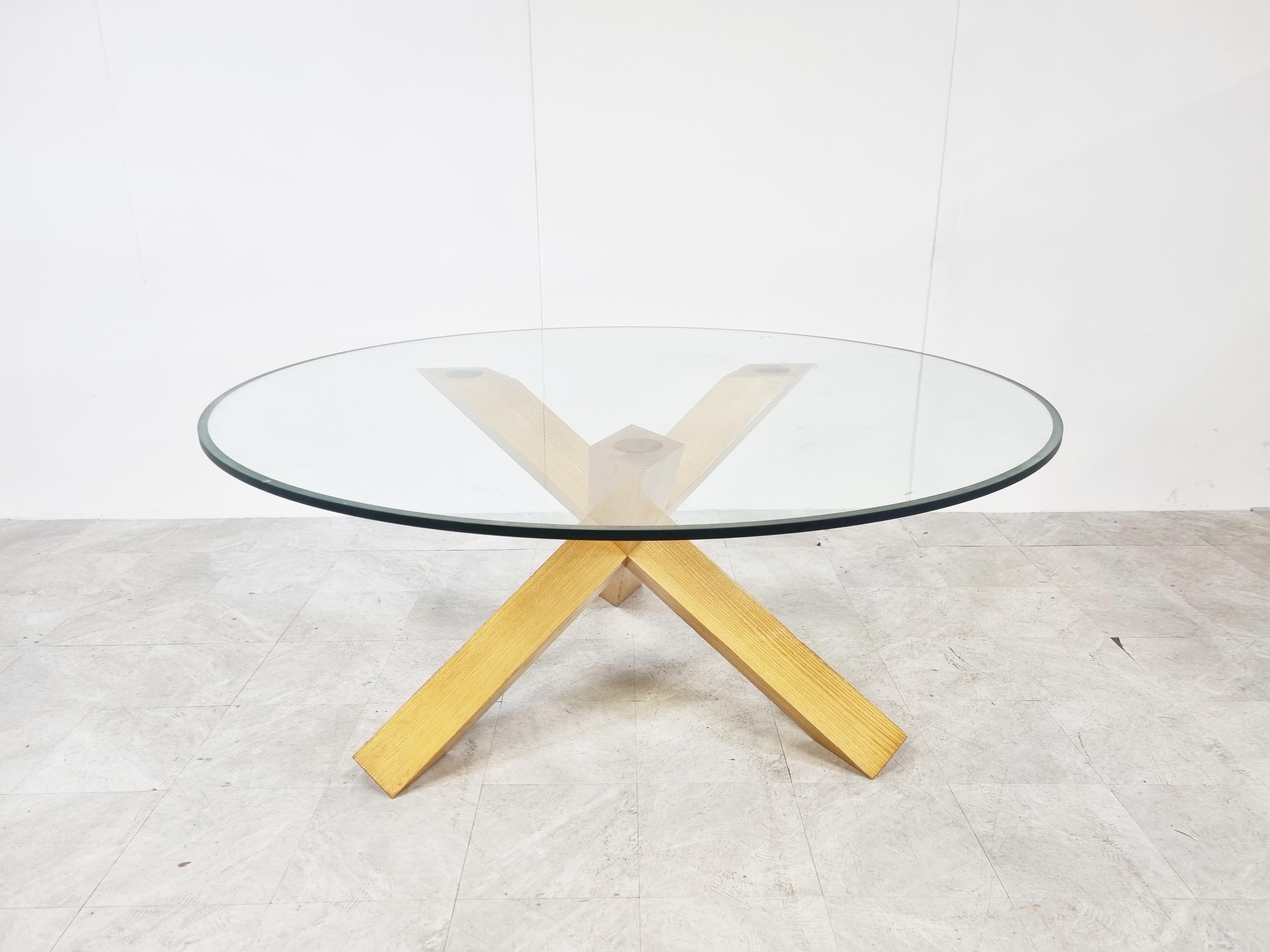 Mid-Century Modern La Rotonda Dining Table by Mario Bellini, 1970s