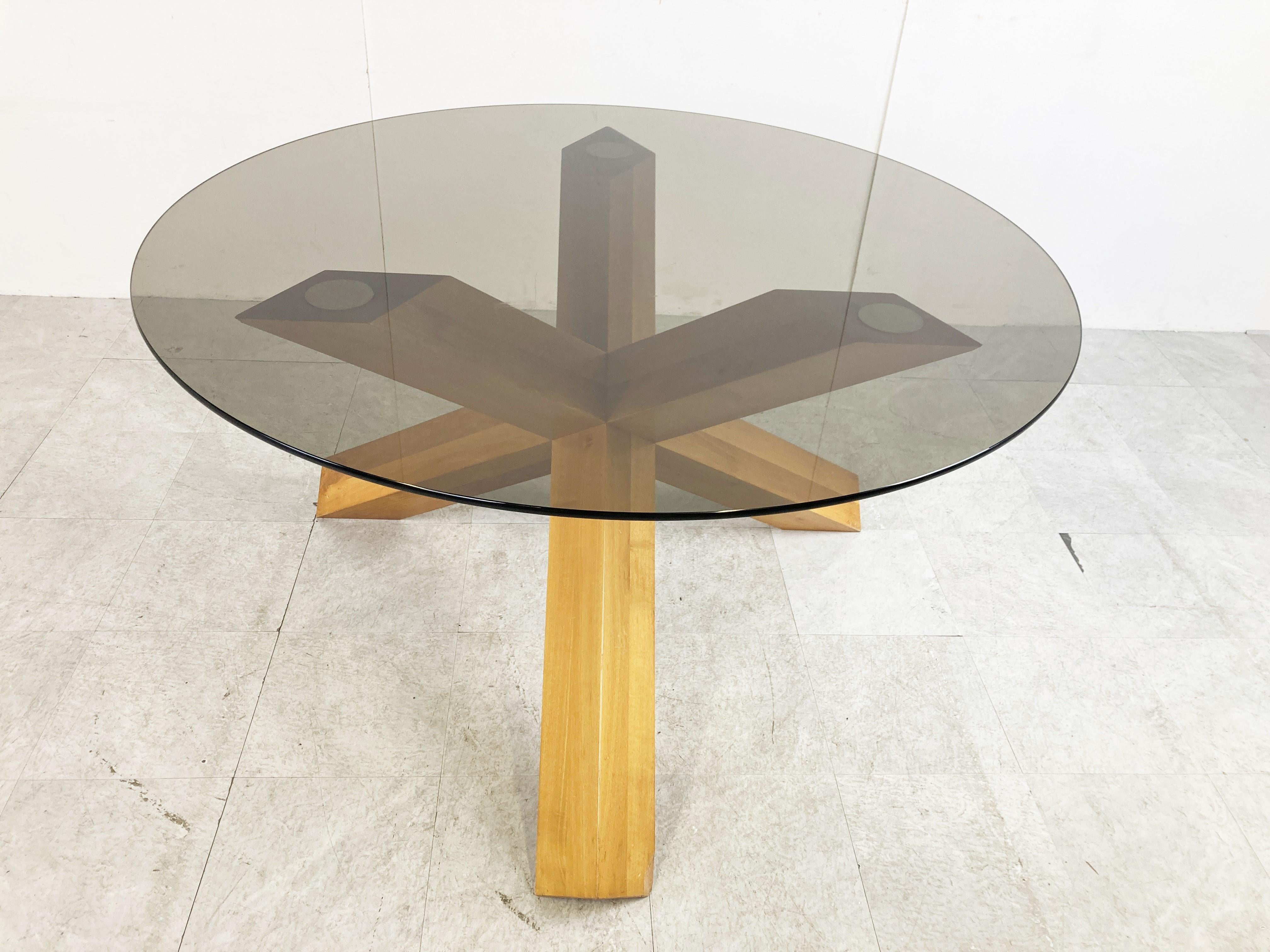 Mid-Century Modern La Rotonda Dining Table by Mario Bellini, 1970s For Sale