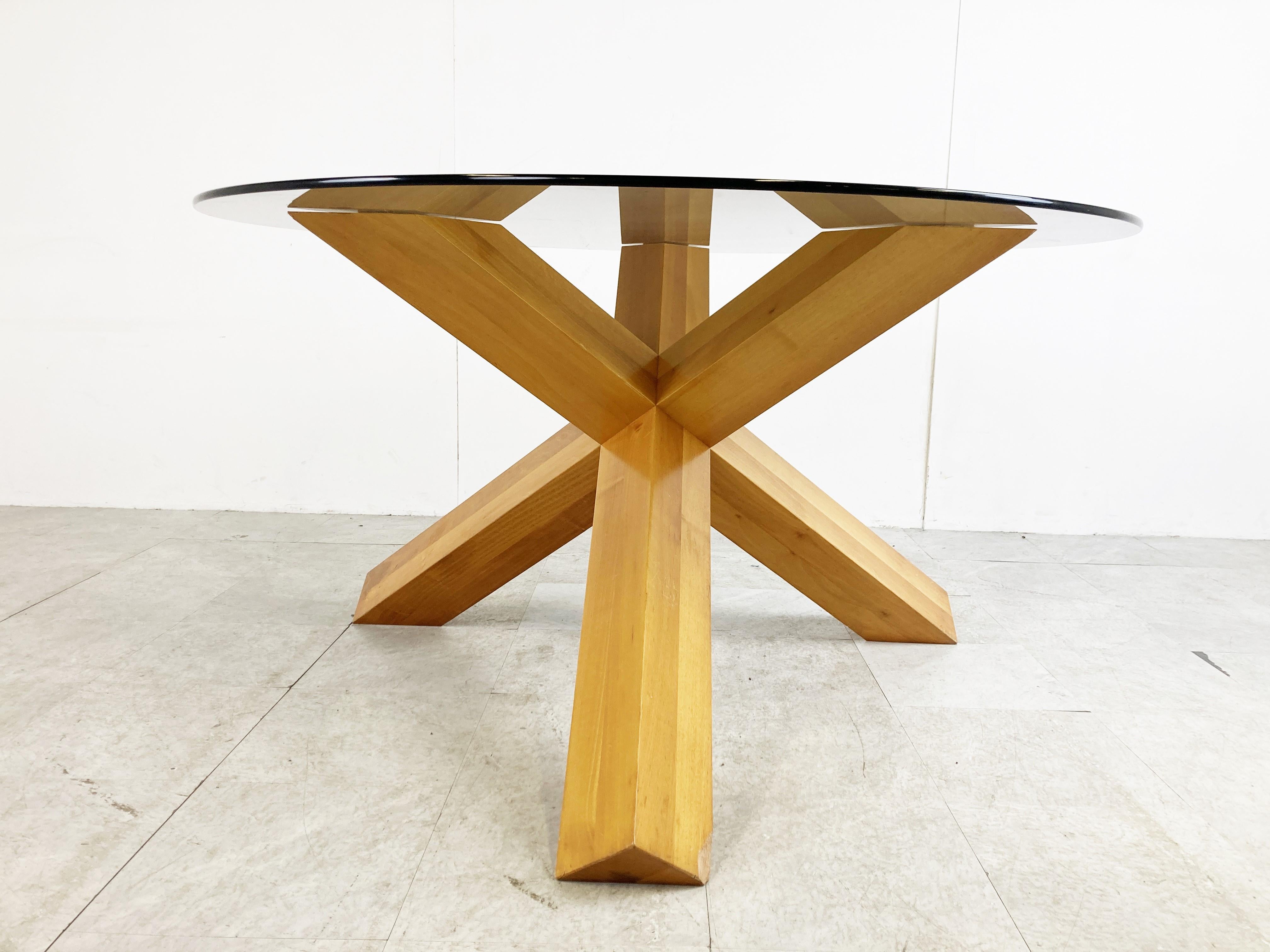 Italian La Rotonda Dining Table by Mario Bellini, 1970s For Sale