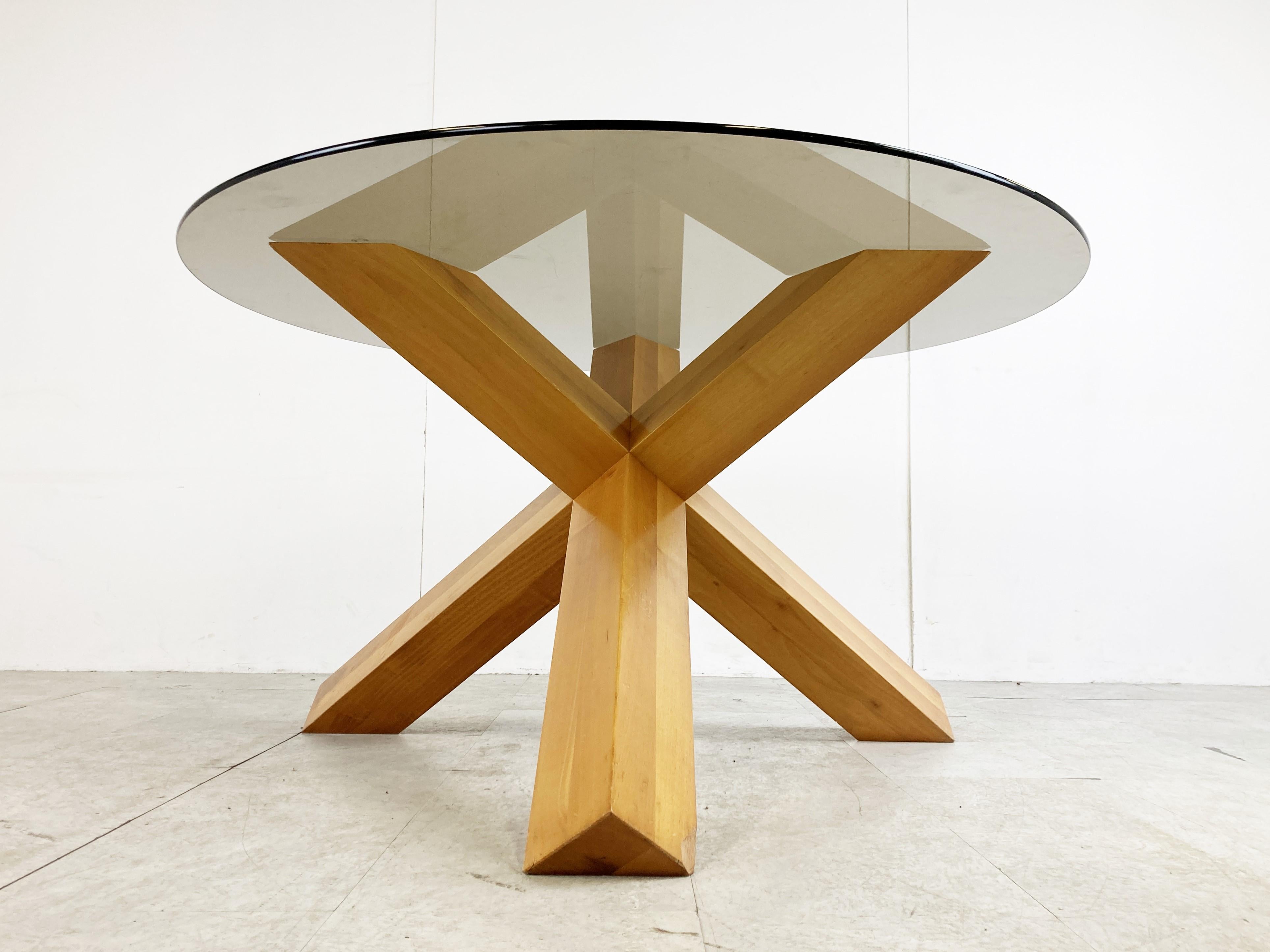 La Rotonda Dining Table by Mario Bellini, 1970s In Good Condition For Sale In Leuven, Vlaams Gewest