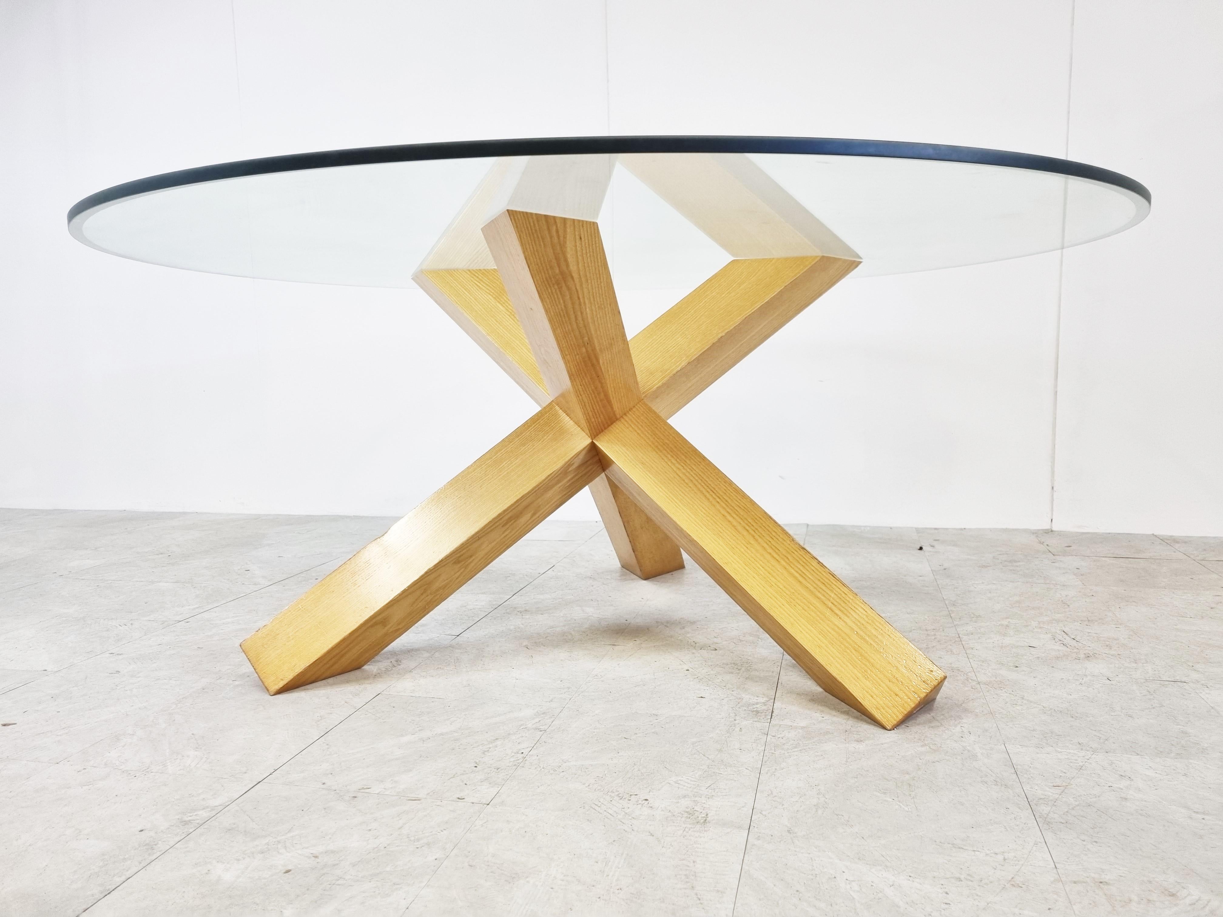La Rotonda Dining Table by Mario Bellini, 1970s In Good Condition In HEVERLEE, BE
