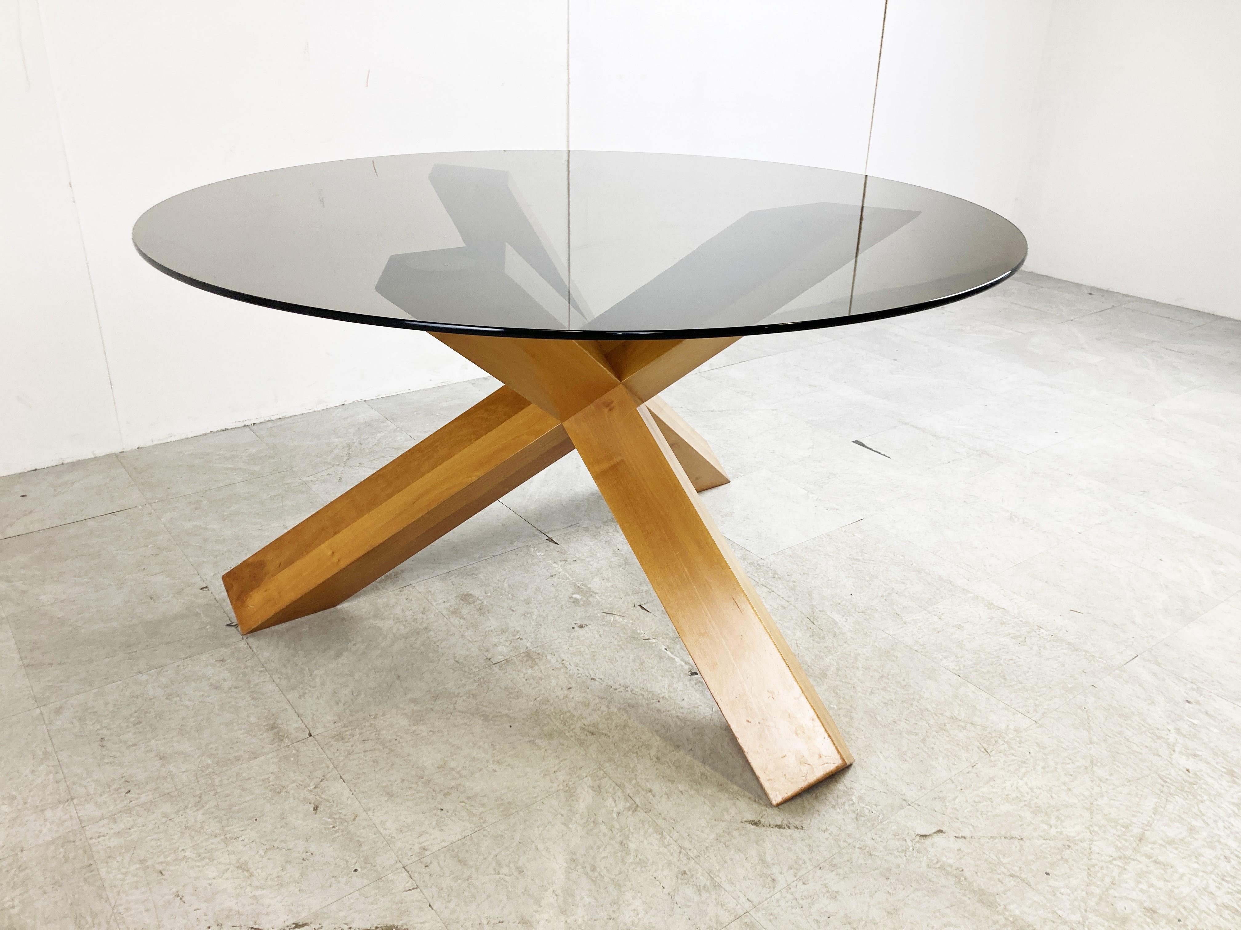 Late 20th Century La Rotonda Dining Table by Mario Bellini, 1970s For Sale