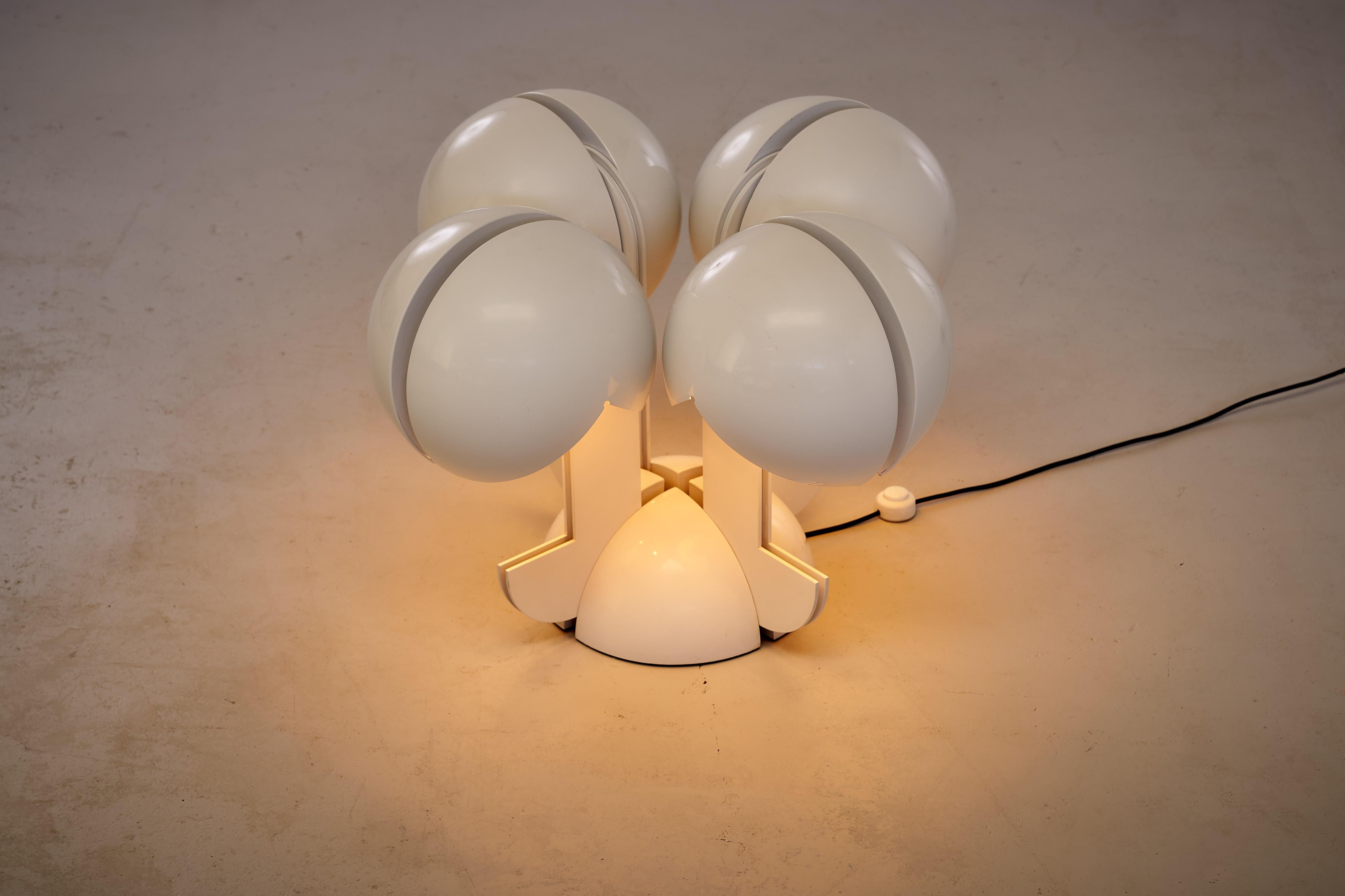 Mid-Century Modern La Ruspa Lamp by Gae Aulenti for Martinelli Luce, Italy, 1968 For Sale