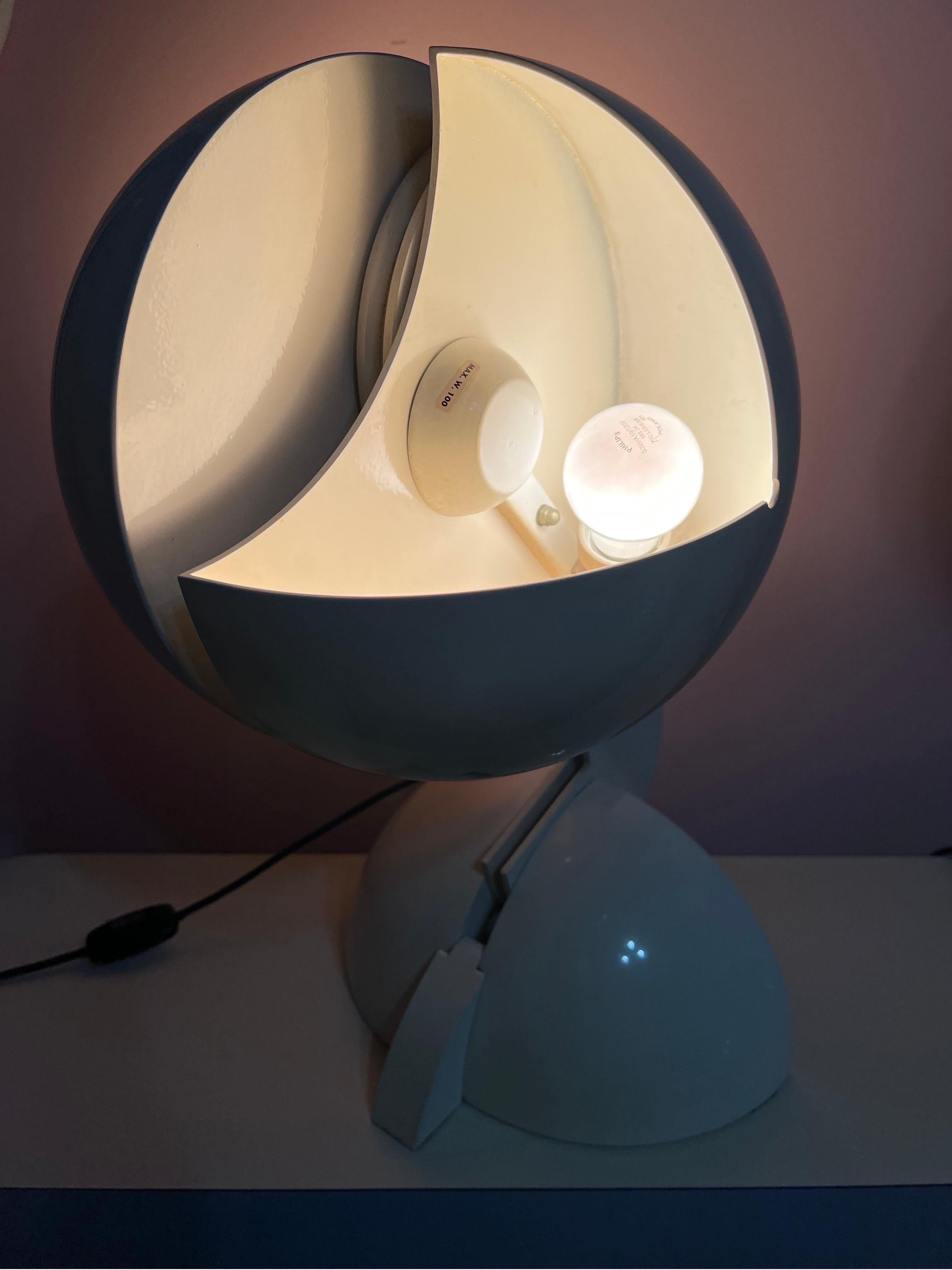 Late 20th Century La Ruspa Table Lamp by Gae Aulenti Manufactured by Martinelli Luce Italy, 1970s For Sale