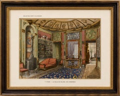 La Salle de Billard, an Elegant Belle Époque Interior, Circa 1900