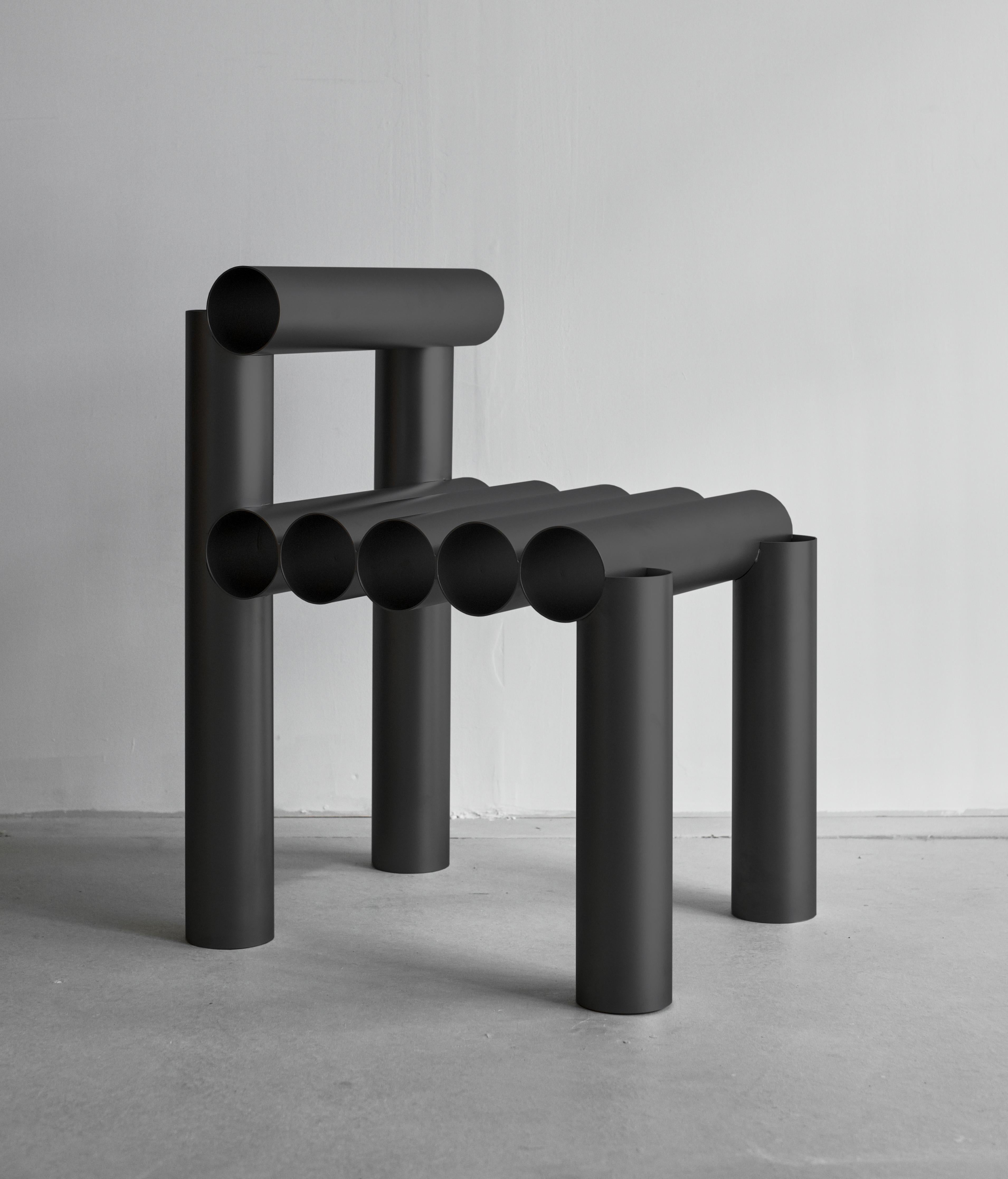 Spanish La Santa María Chair Black For Sale