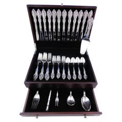 La Scala by Gorham Sterling Silver Flatware Set Service 54 pieces Dinner Size