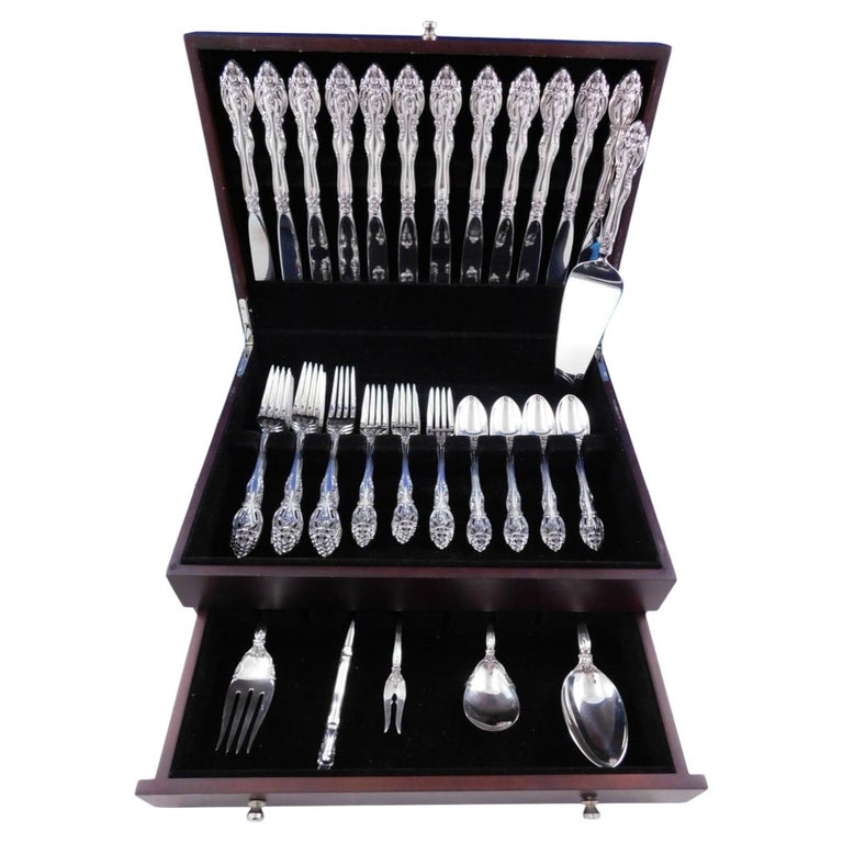 La Scala by Gorham Sterling Silber Besteck Set 54 Pieces Abendessen Größe im Angebot bei 1stDibs Deutschland