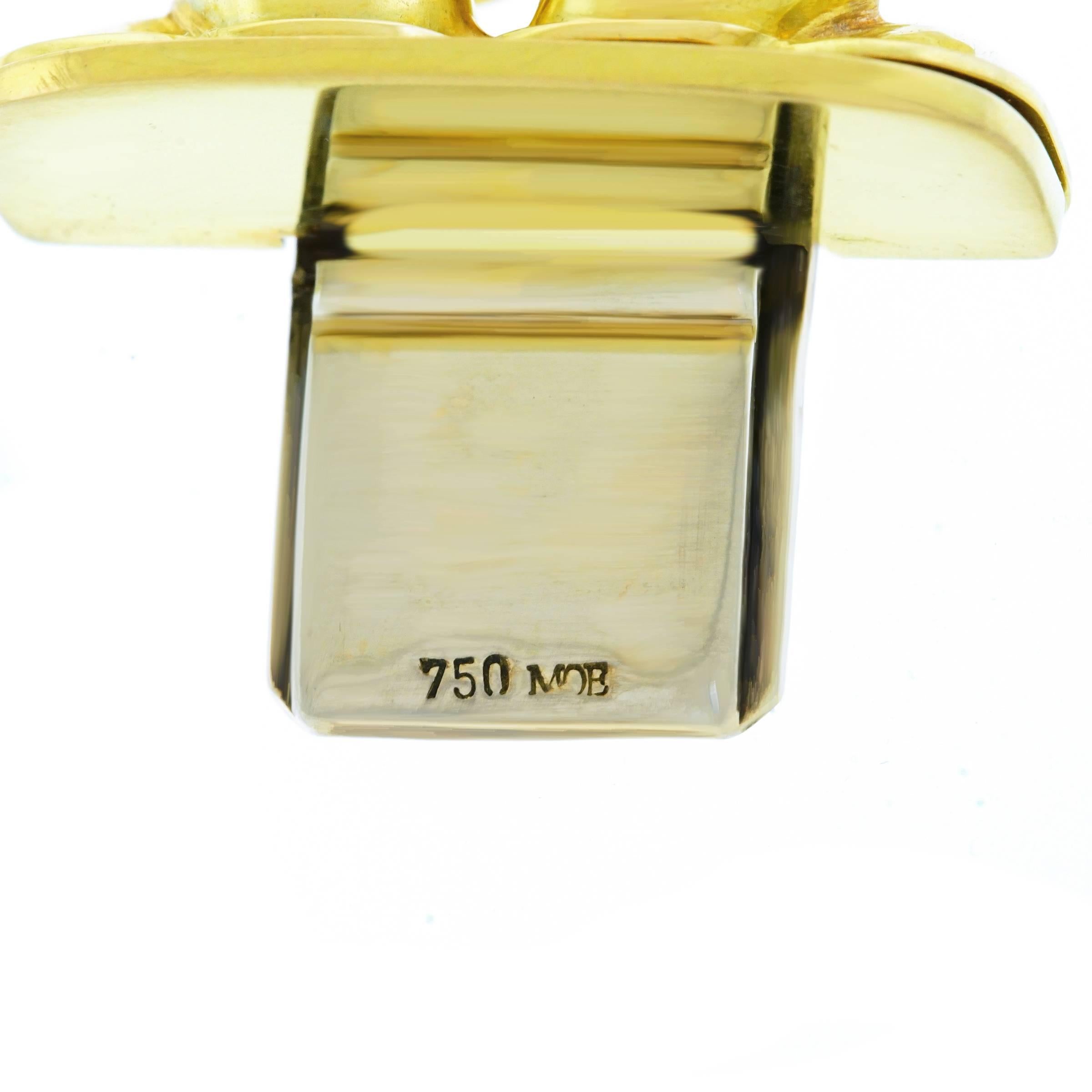 La Serlas Mystery Motif Gold Bracelet 1