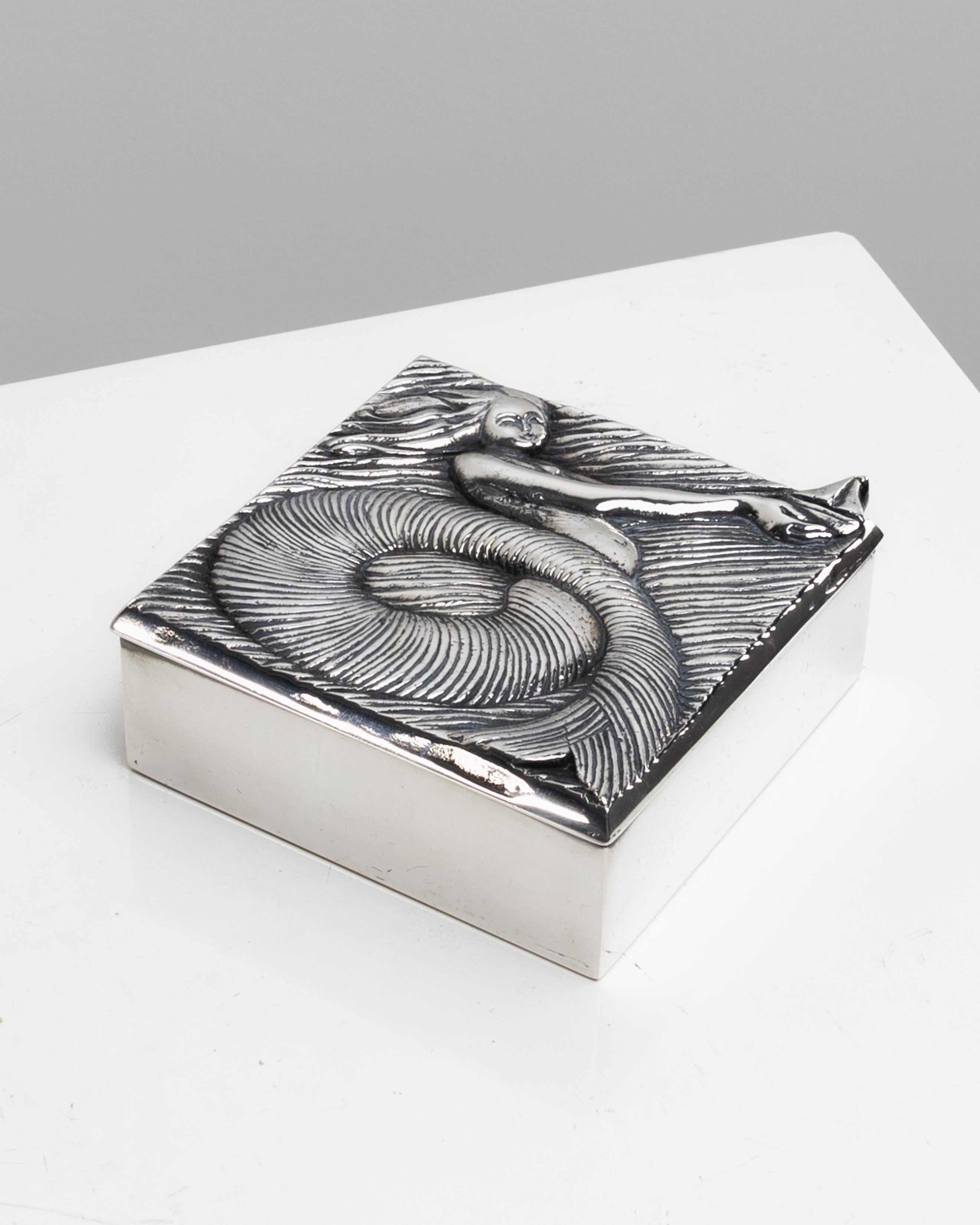 Mid-Century Modern La Sirène au Bateau (The mermaid with the boat) by Line Vautrin en vente