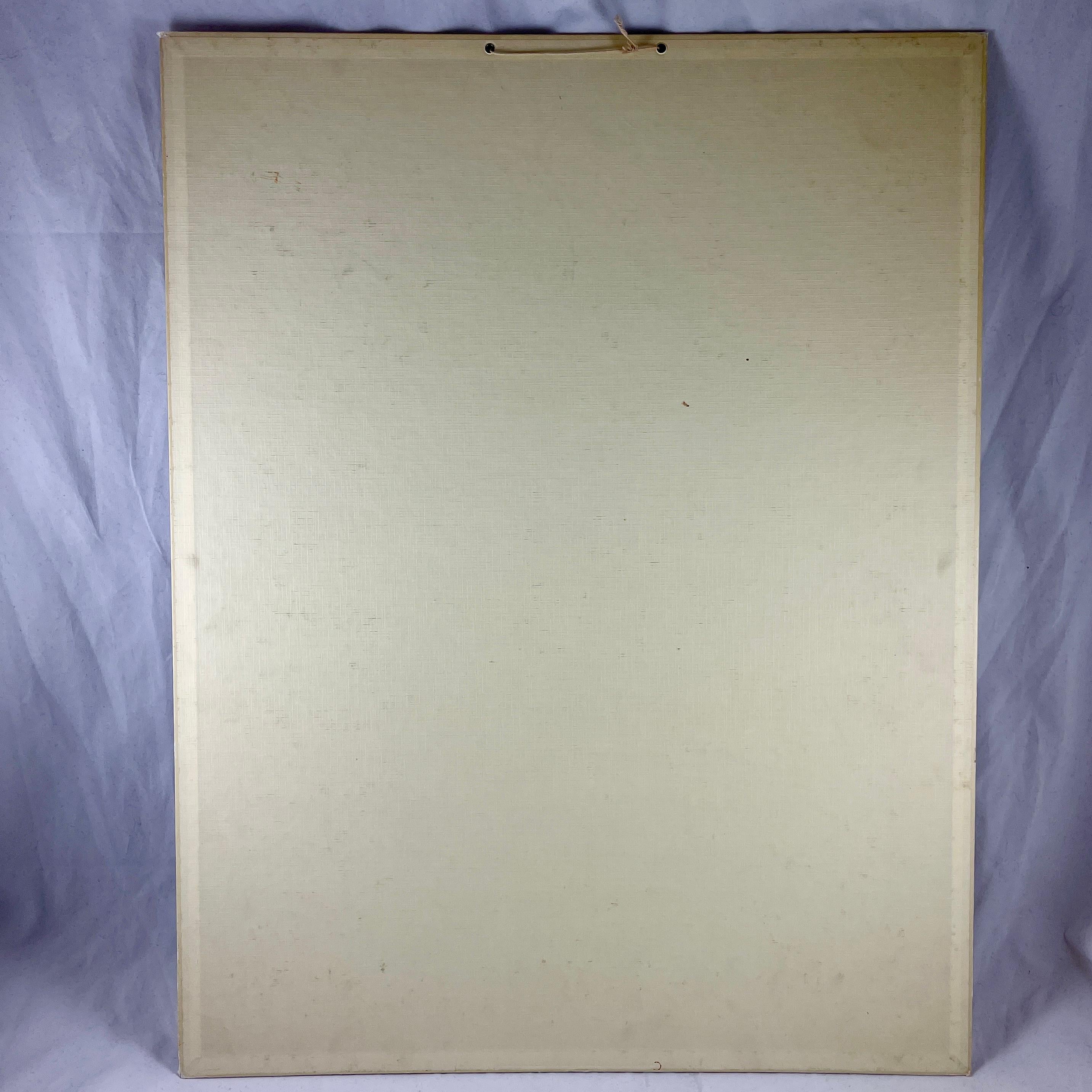 Paper La Soupe – Original Émile Deyrolle French Mounted & Hanging Offset Lithograph