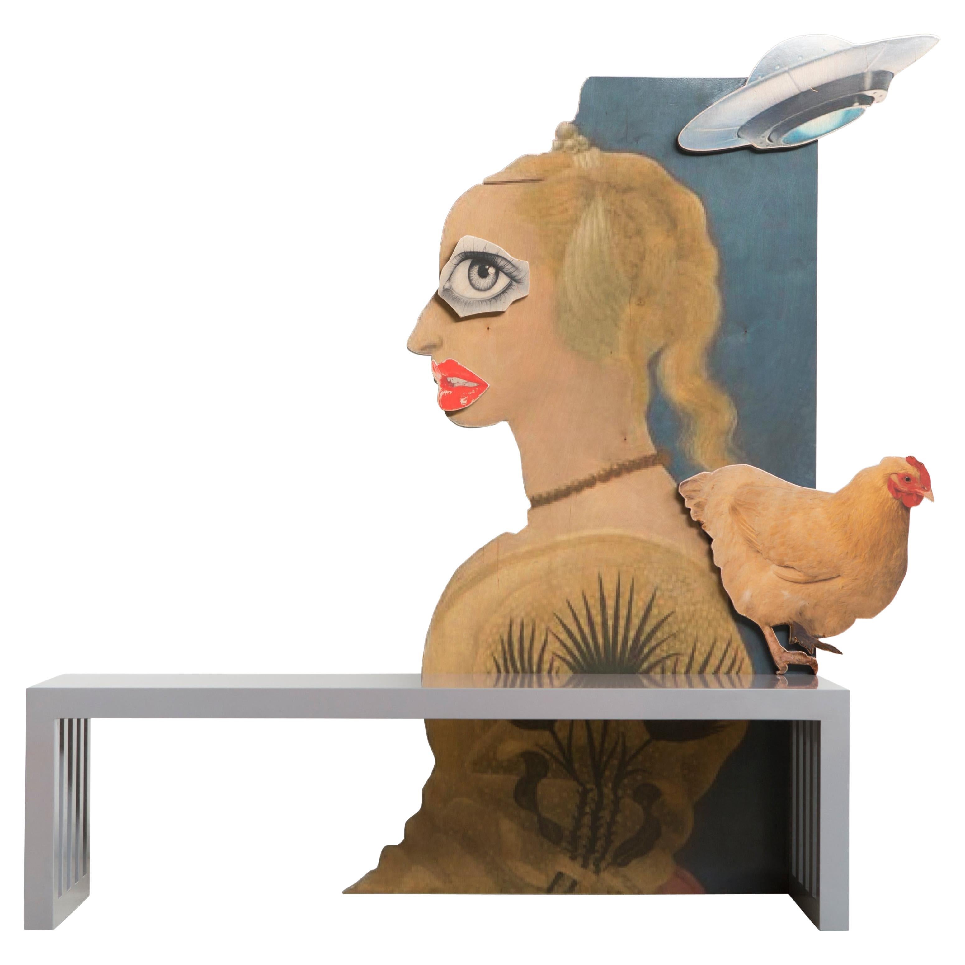 Mattia Biagi, "La Strada", Bench For Sale