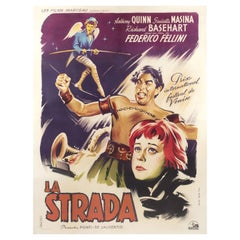 La Strada R1960s French Grande Film Poster