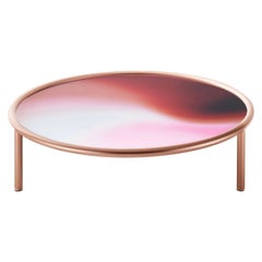 L.A. Sunset Metalic Copper Large Low Table, by Patricia Urquiola, Glas Italia