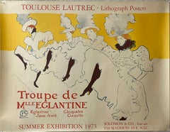 La Troupe de Mademoiselle Églantine" 1973 Solomon & Co. Exhibition Poster