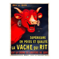 La Vache qui rit / The Laughing Cow 1927 Grande affiche française