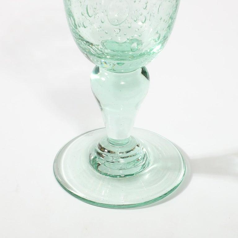 Ensemble de 6 verres à boire soufflés à la bouche La Verrerie de Biot en vente 4