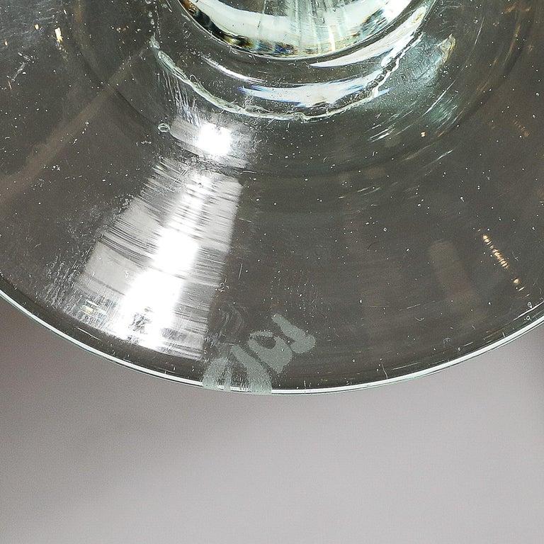 Ensemble de 6 verres à boire soufflés à la bouche La Verrerie de Biot en vente 6
