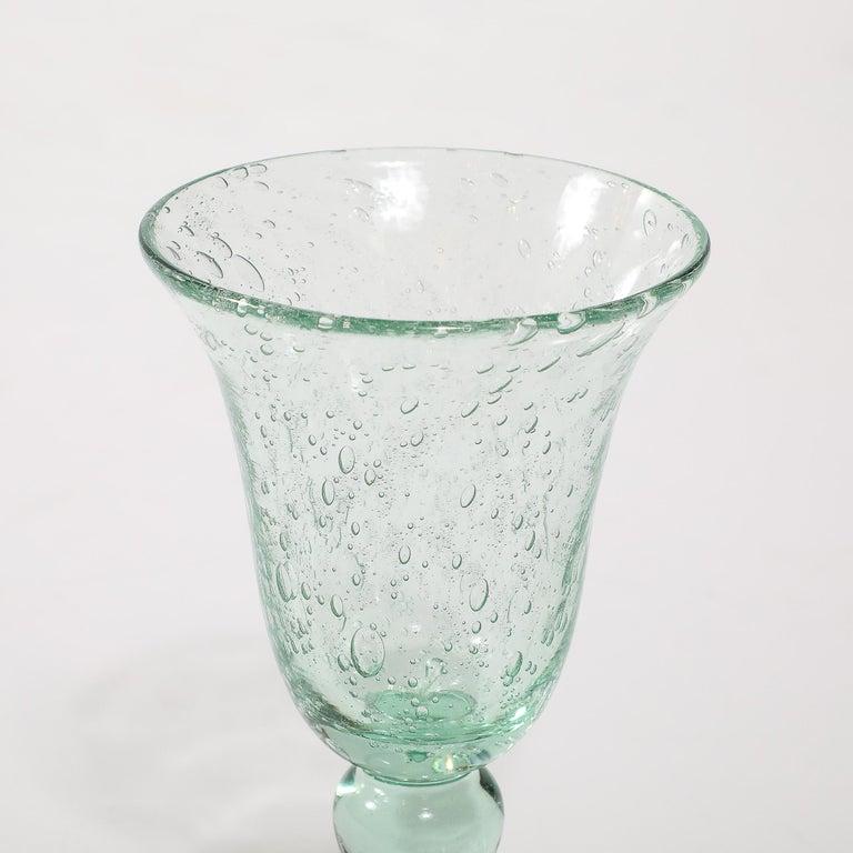 Ensemble de 6 verres à boire soufflés à la bouche La Verrerie de Biot en vente 1