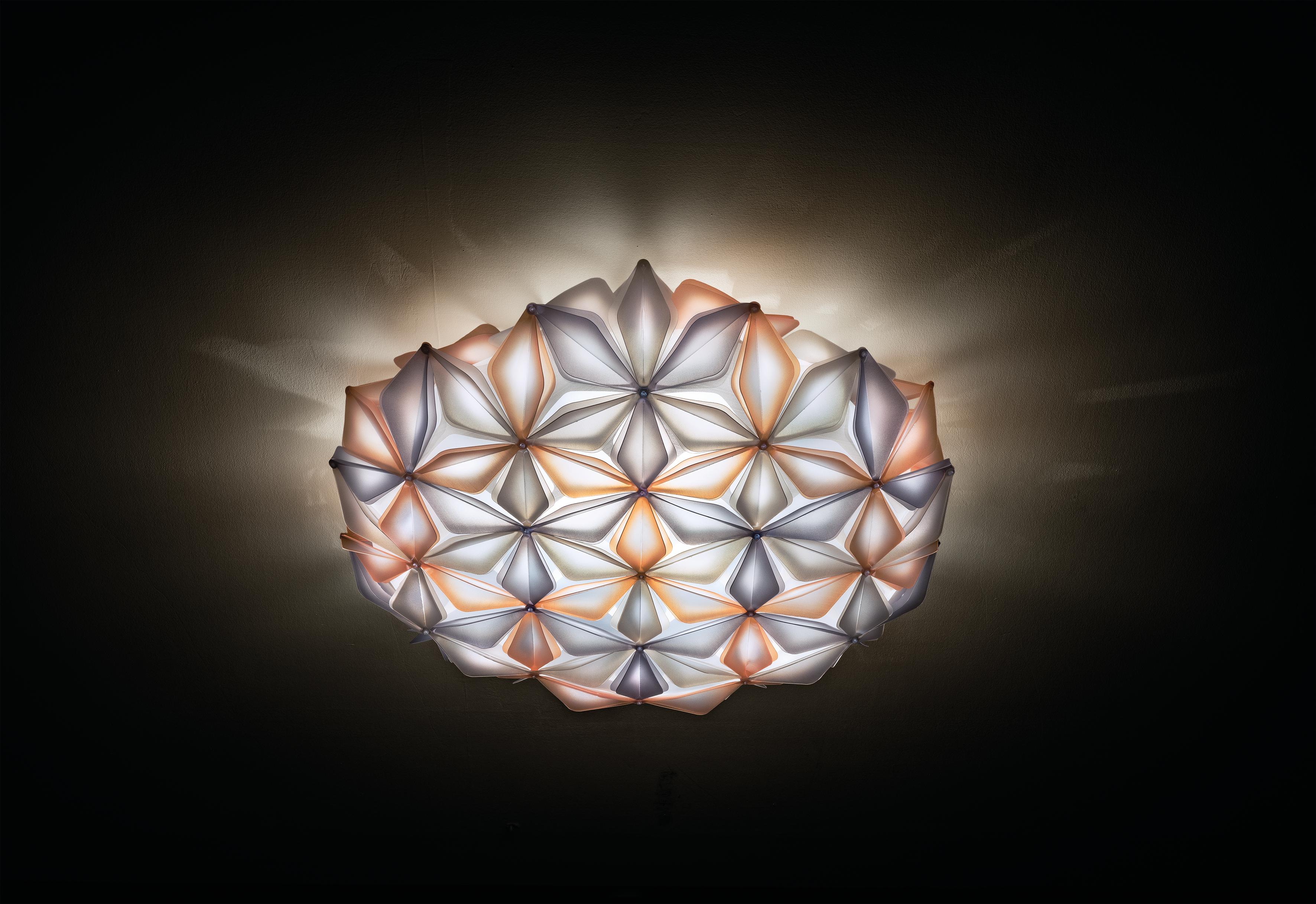 Moderno SLAMP - LA VIE ceiling/wall LARGE - AMBER - by Adriano Rachele in vendita