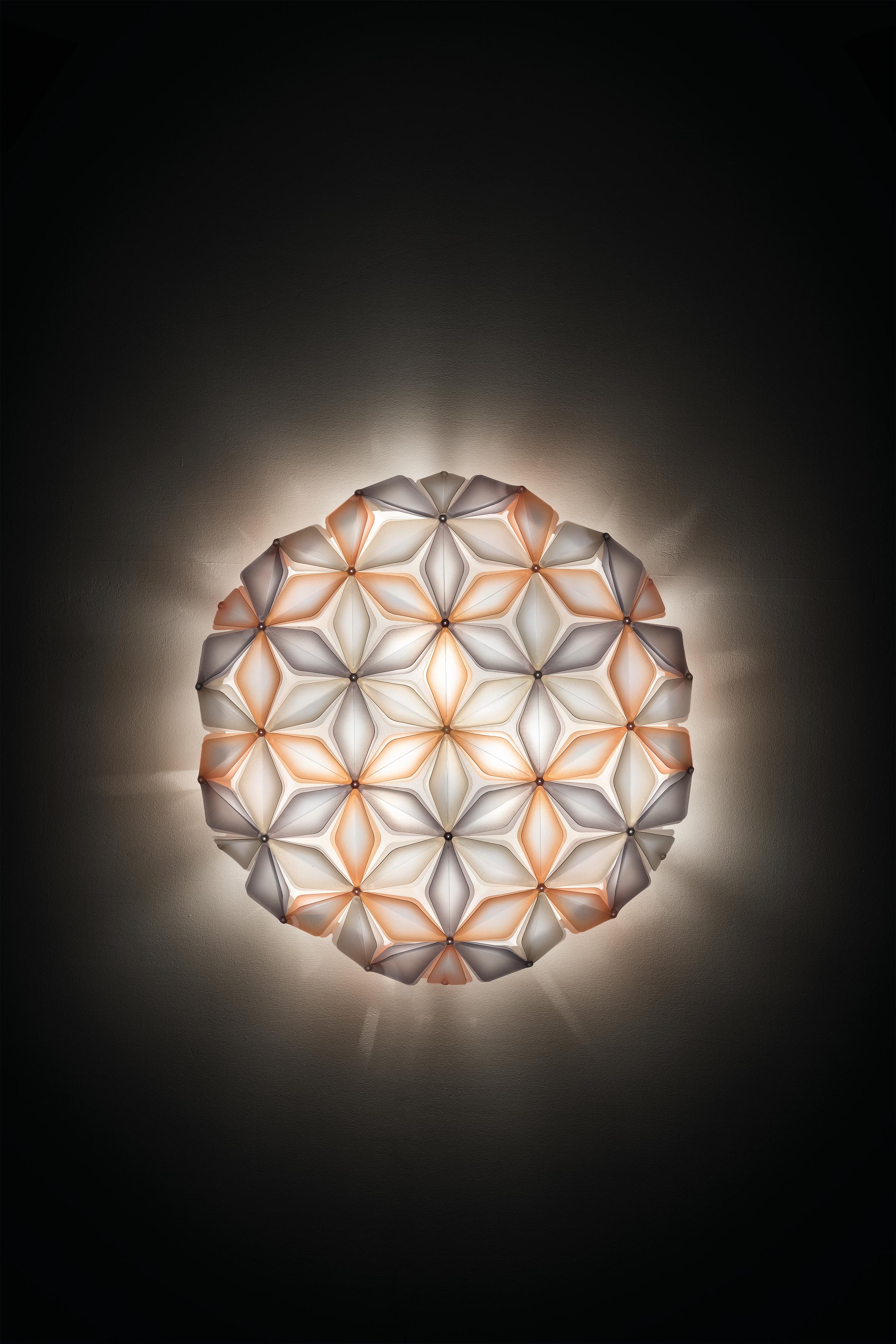Italian SLAMP - LA VIE ceiling/wall LARGE - AMBER - by Adriano Rachele in vendita