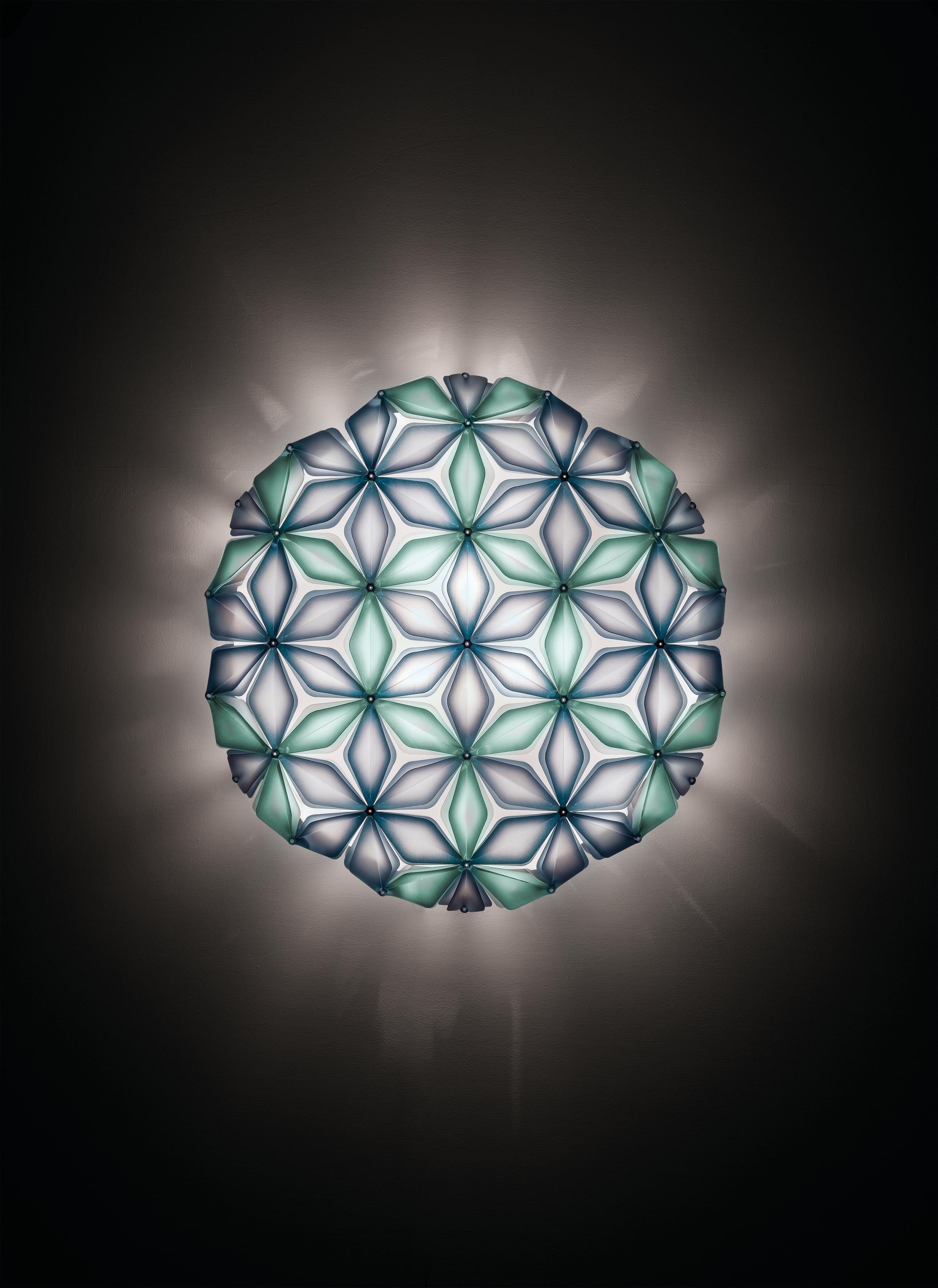 Italian SLAMP - LA VIE ceiling/wall LARGE - BLUE - by Adriano Rachele in vendita