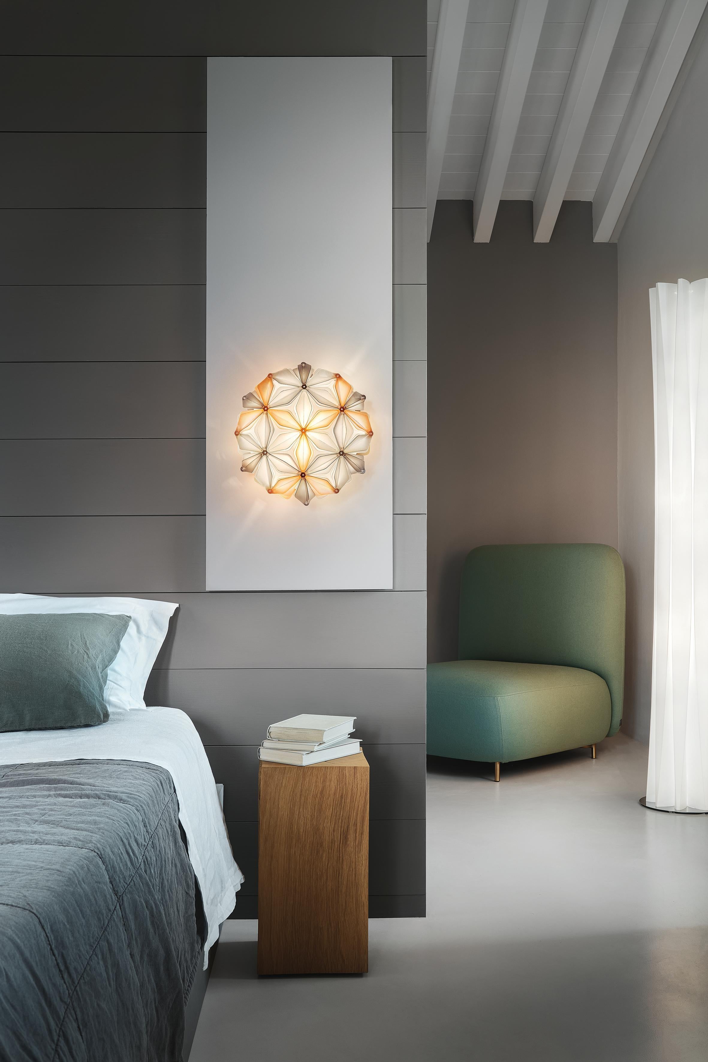 SLAMP - LA VIE ceiling/wall Mini - AMBER - by Adriano Rachele In condizioni Nuovo in vendita a Pomezia, Rome