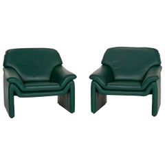 Used Laauser Atlanta Armchair Set Green Dark Green 2 Armchair