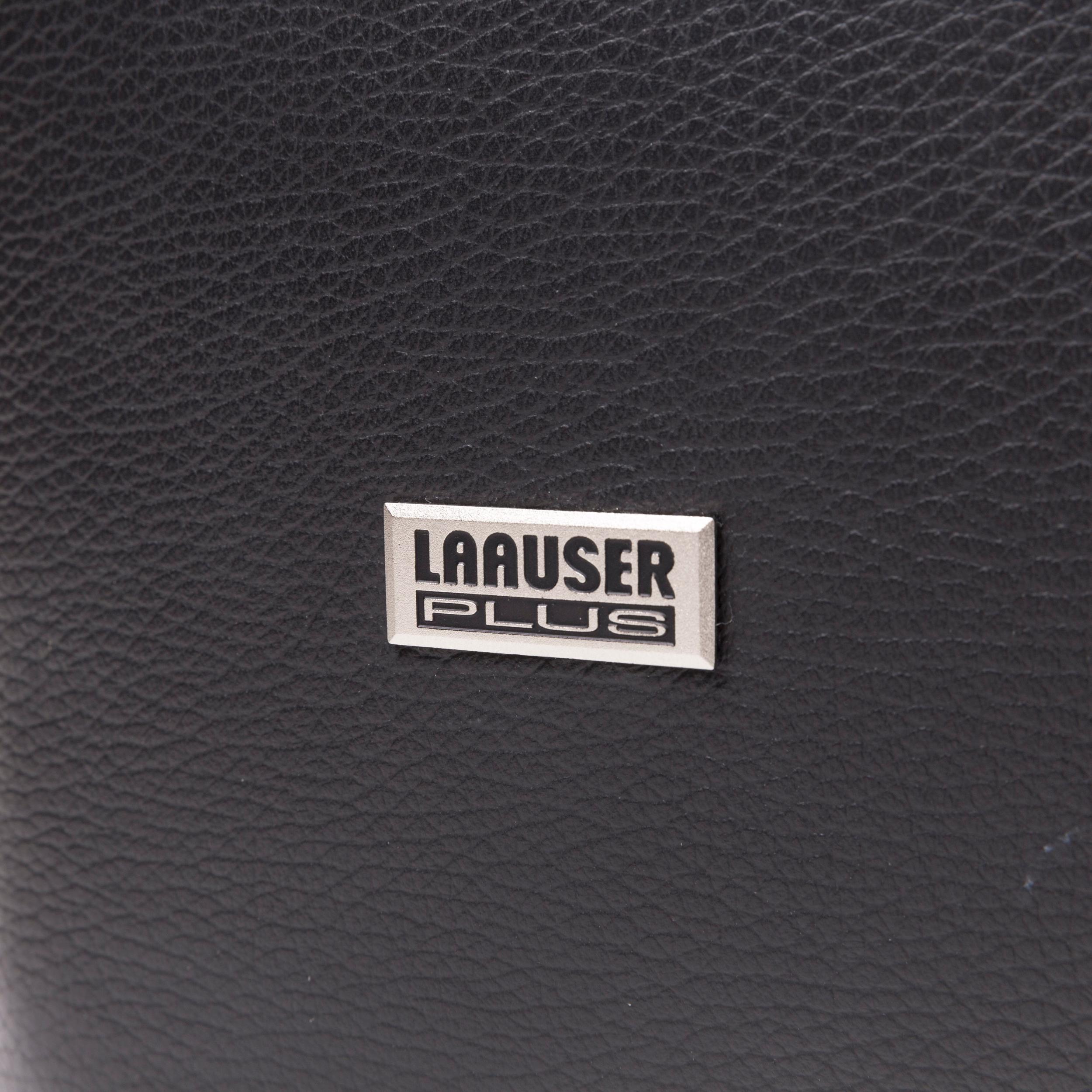 Laauser Atlanta Ledersofa Schwarz Dreisitzer Couch im Zustand „Gut“ in Cologne, DE