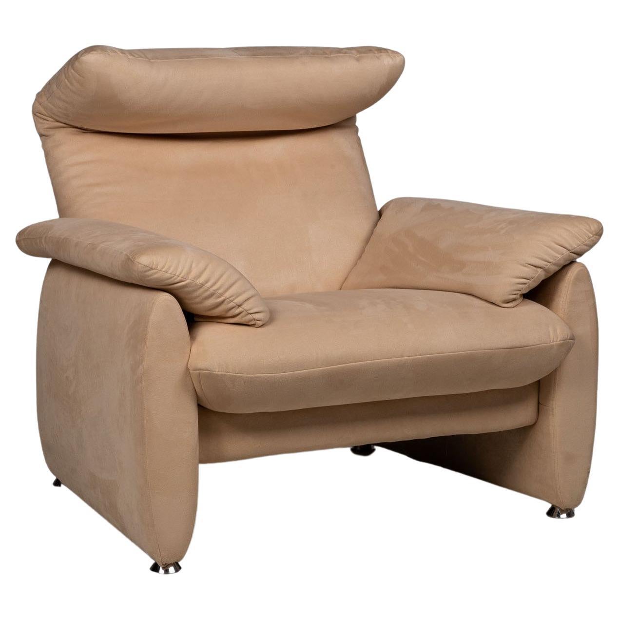 Laauser Dacapo Fabric Armchair Beige Function For Sale