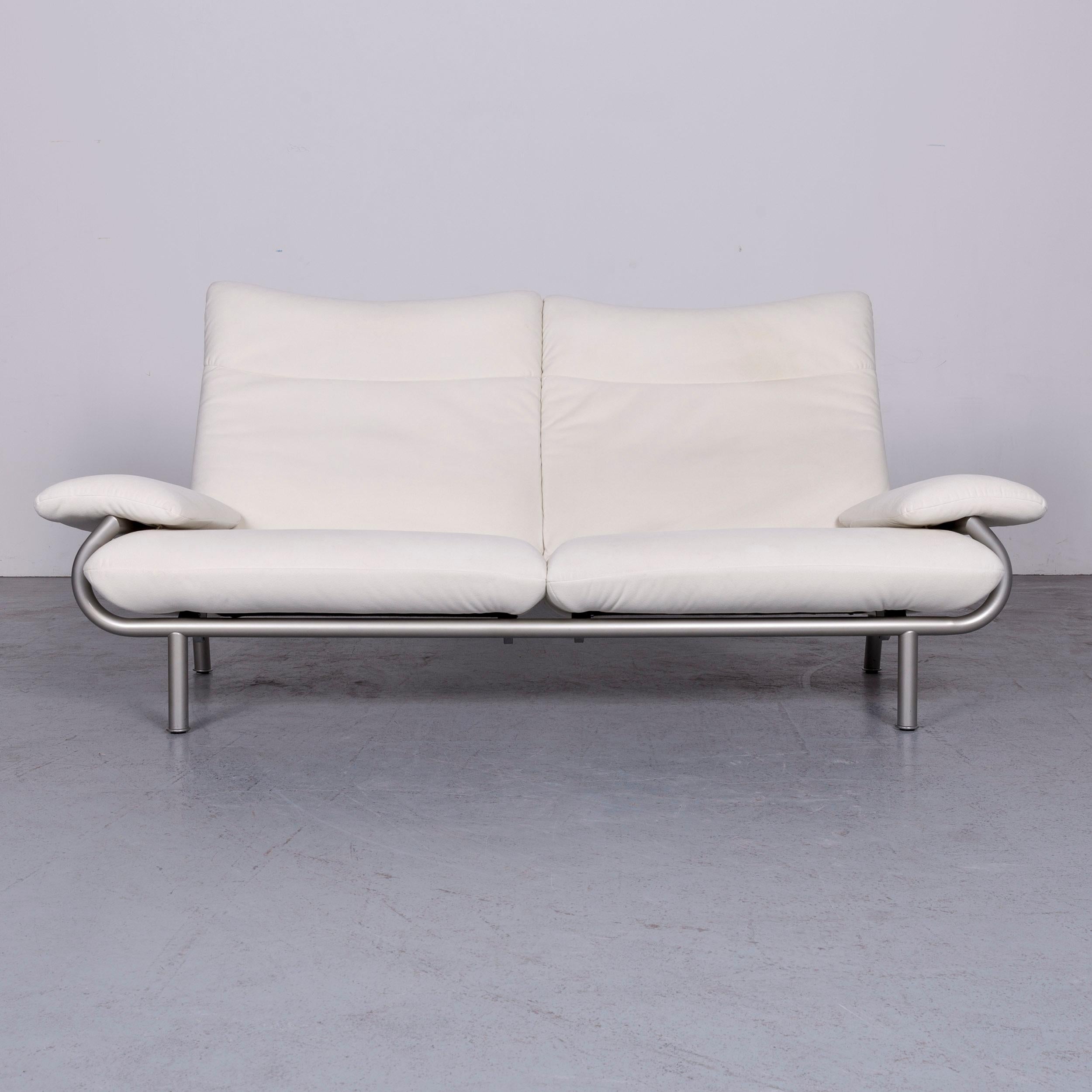 We bring to you a Laauser designer fabric sofa set white three-seat two-seat couch.