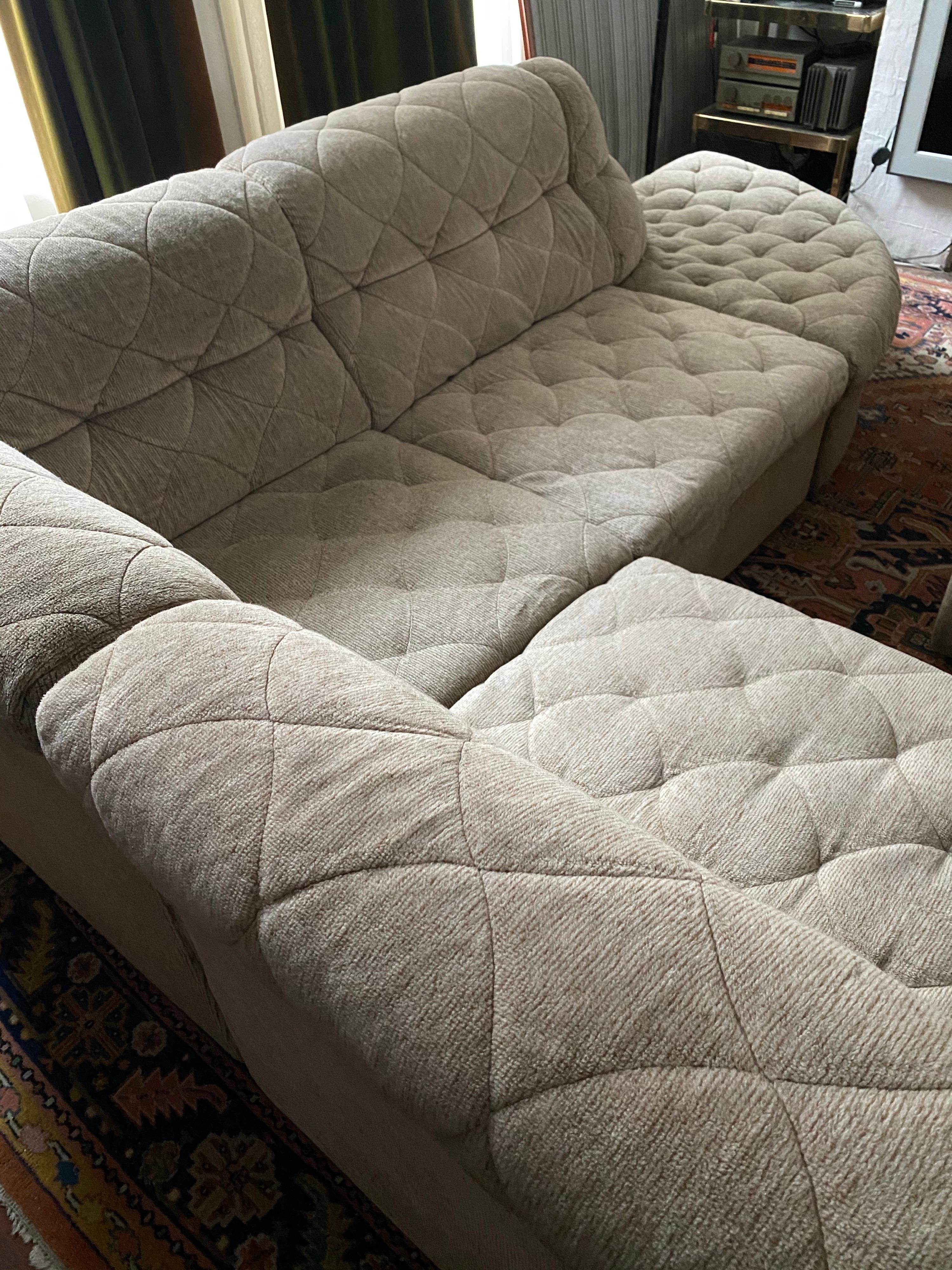 Laauser Germany Modular Seating Landscape Corner Sofa, 8+ Elements In Excellent Condition For Sale In Amsterdam, NL