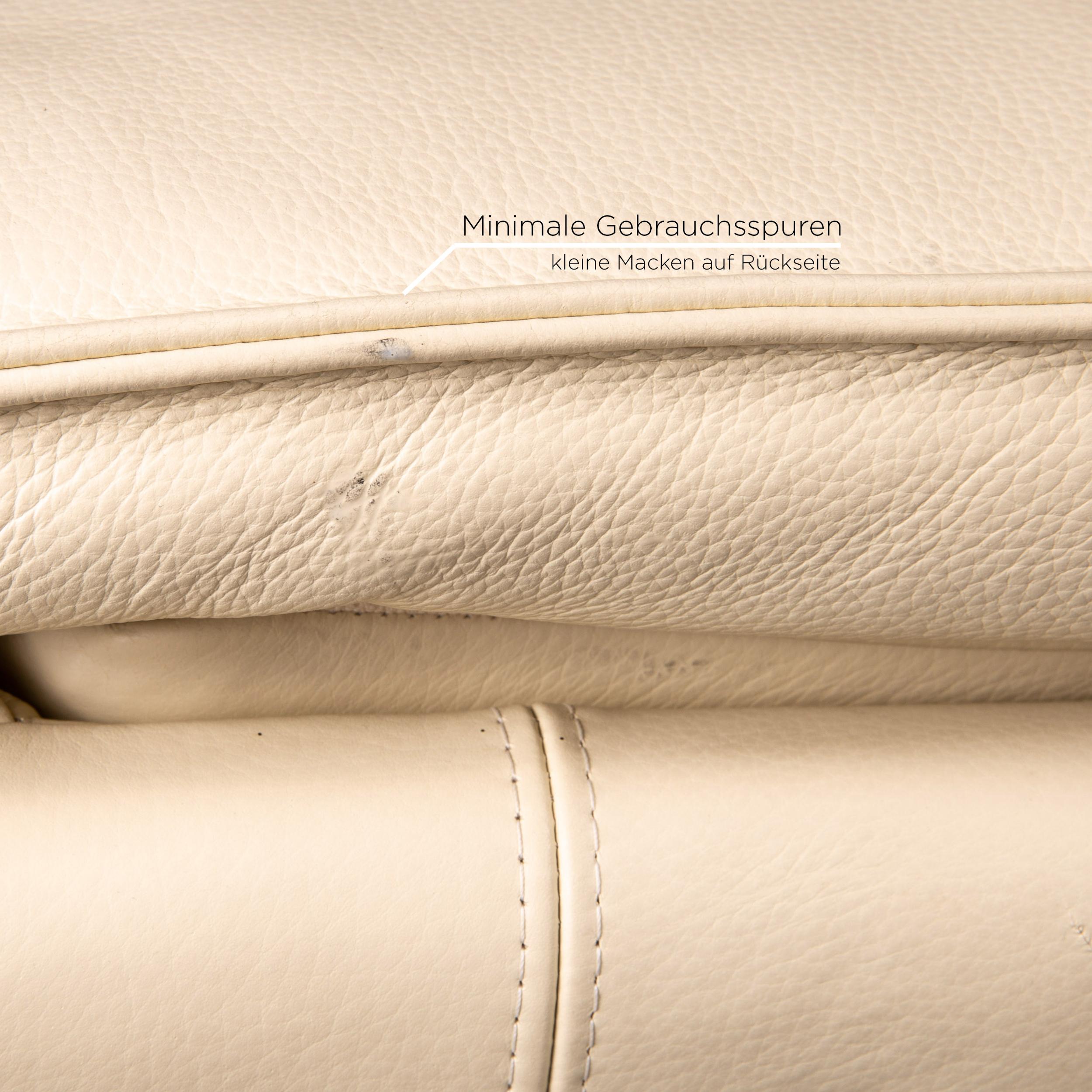 Sillón de cuero Laauser Crema Función en Bueno estado para la venta en Cologne, DE