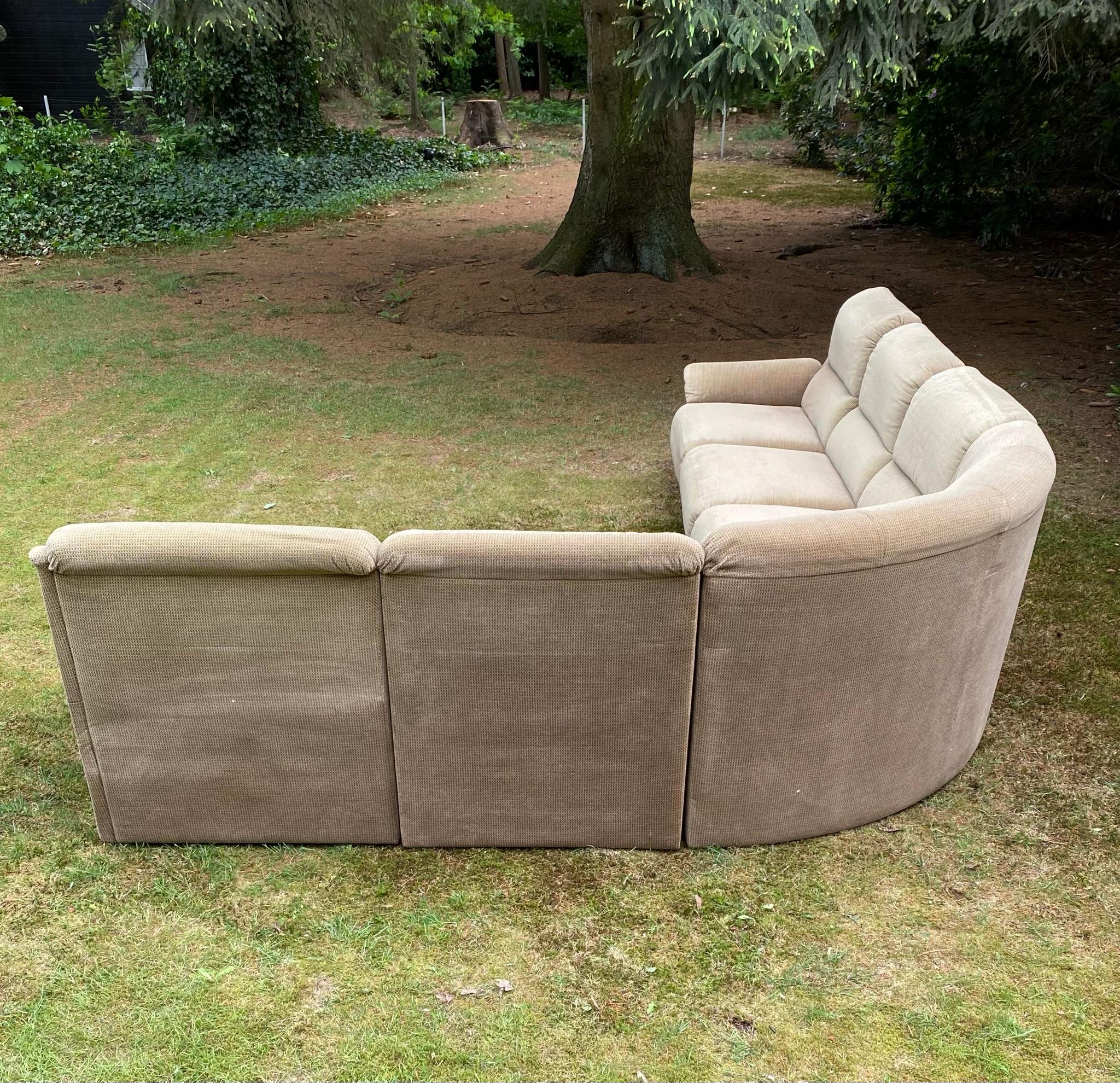 1960s sectional sofa