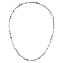 Lab-Grown Diamond Emerald-Cut Necklace