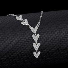 2.04 TCW VVS Natural Diamond Heart Pendant Necklace