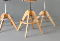 Lab Stools By Sedus Circa 1950s