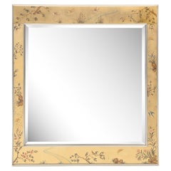 LaBarge Chinoiserie Gold Leaf Mirror 